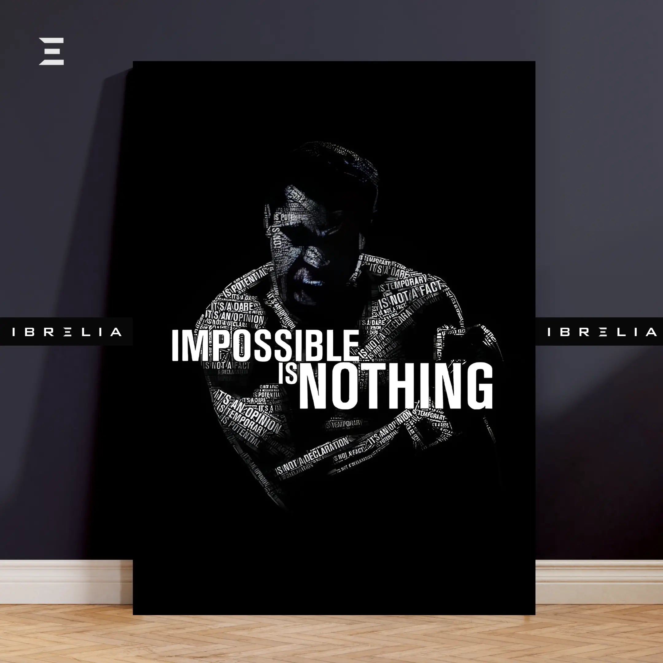 Muhammad Ali Resin Wall Art – Impossible Is Nothing Edition | IBRELIA IBRELIA
