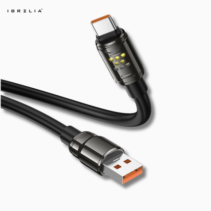 HOCO U143 Joy 5A Ultra-Thick Zinc Alloy Fast Charging Cable (Type-C) | IBRELIA™