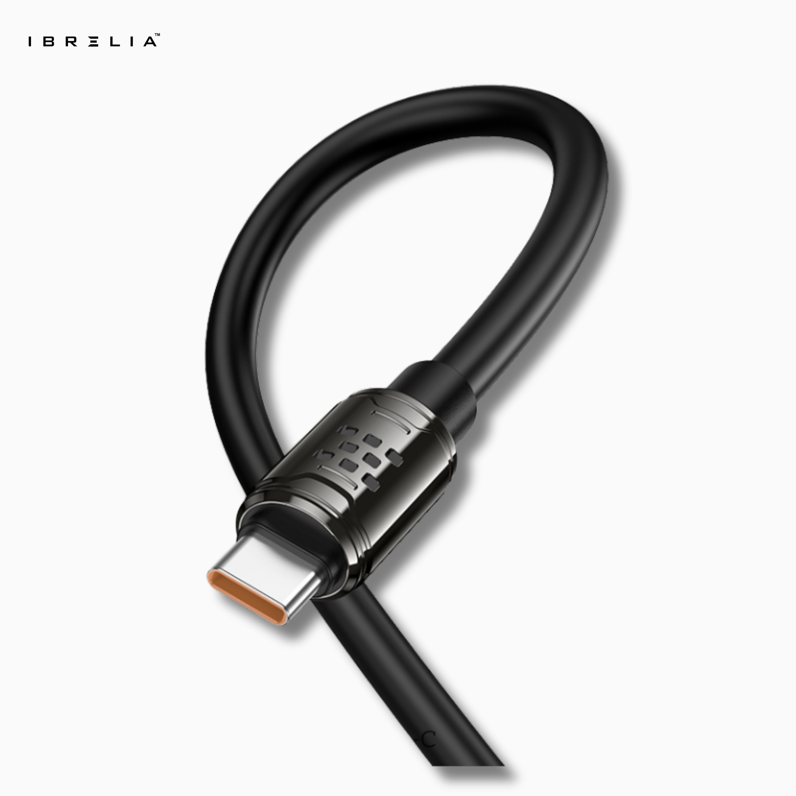 HOCO U143 Joy 5A Ultra-Thick Zinc Alloy Fast Charging Cable (Type-C) | IBRELIA™
