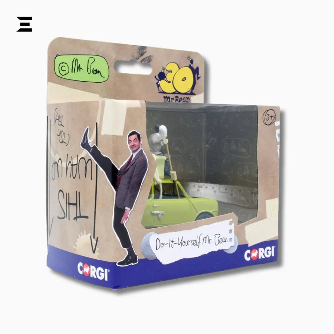 Mr. Bean “Do-It-Yourself” Miniature Car Collectible – 30th Anniversary Edition by Corgi IBRELIA