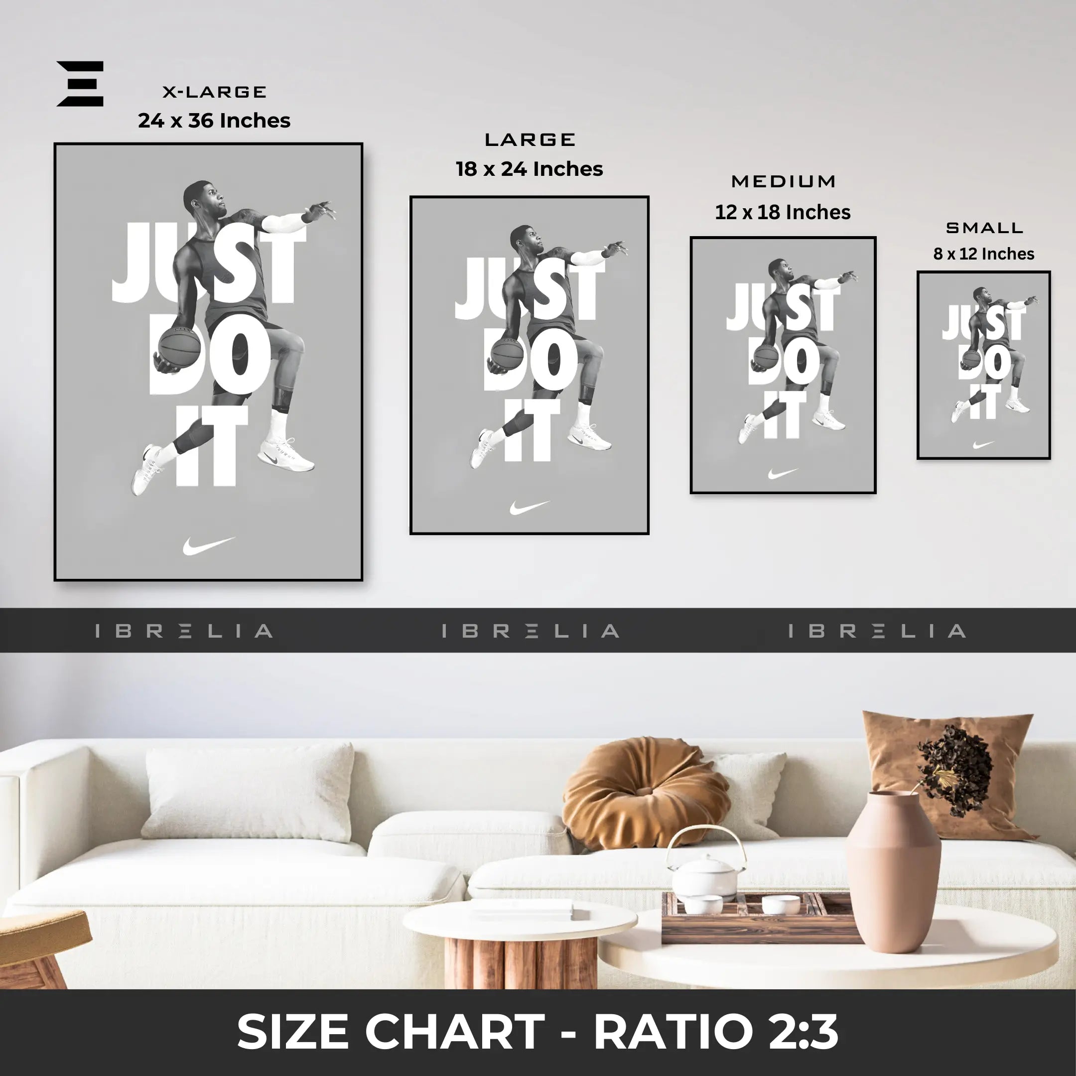 Nike Resin Wall Art – Just Do It Edition | IBRELIA IBRELIA