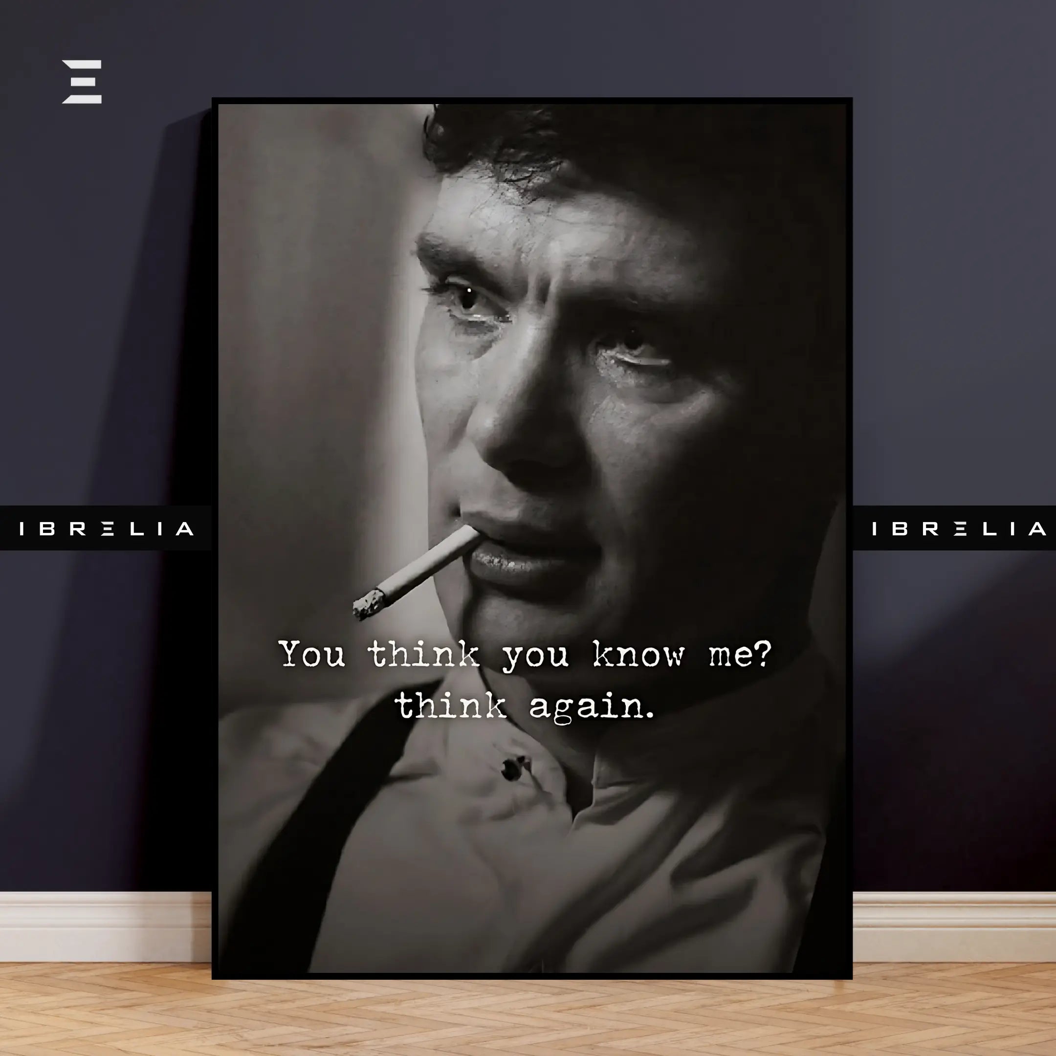 Peaky Blinders Resin Wall Art – Thomas Shelby Quote Edition | IBRELIA IBRELIA