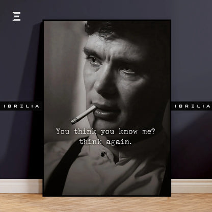 Peaky Blinders Resin Wall Art – Thomas Shelby Quote Edition | IBRELIA IBRELIA