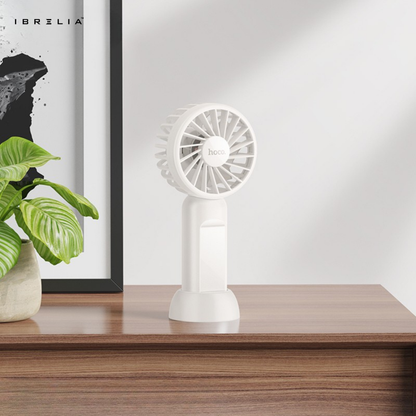 HOCO HX60 – 2-IN-1 Portable Handheld & Desktop Stand Fan | IBRELIA™