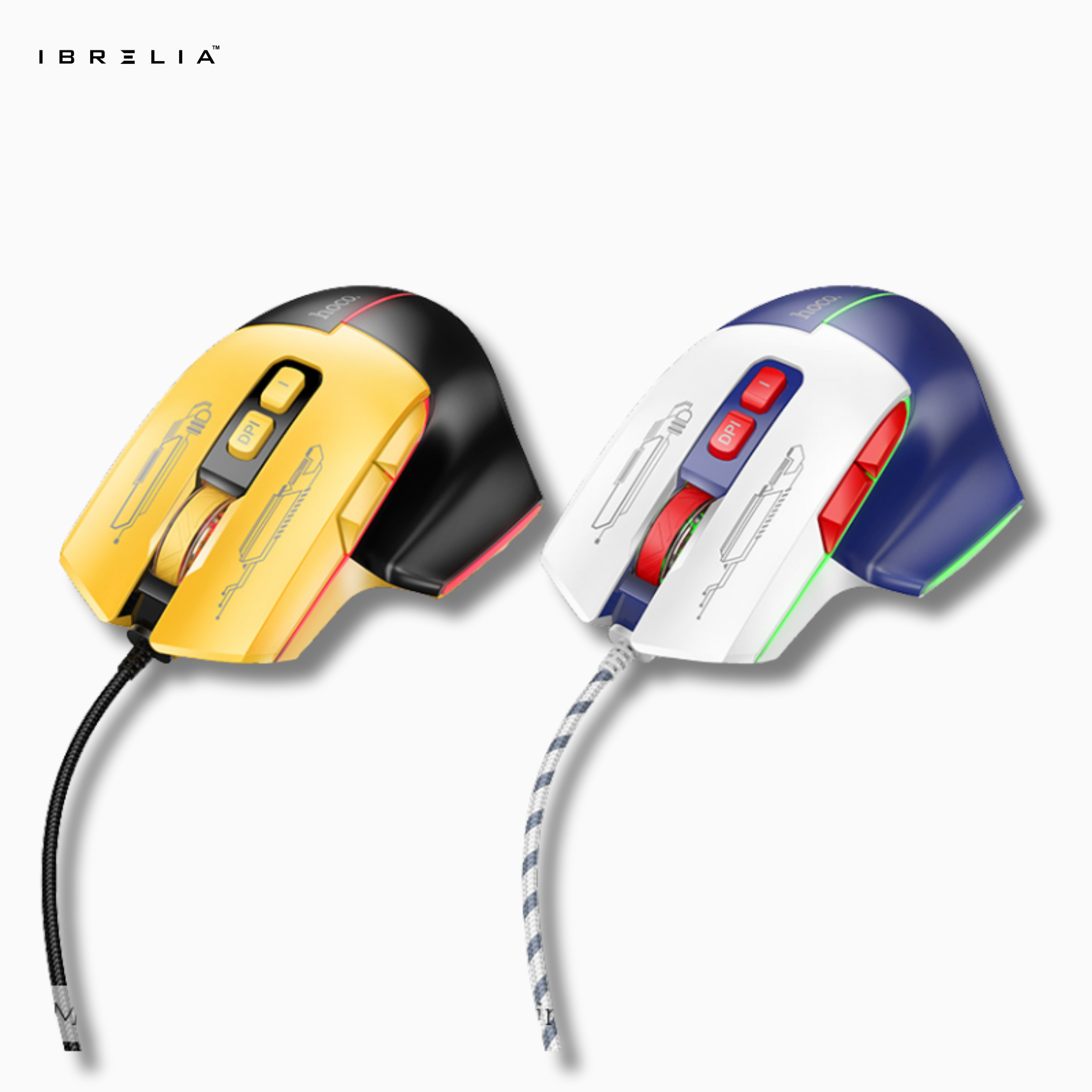 HOCO GM31 Gaming Wired Mouse – 3600 DPI | IBRELIA™