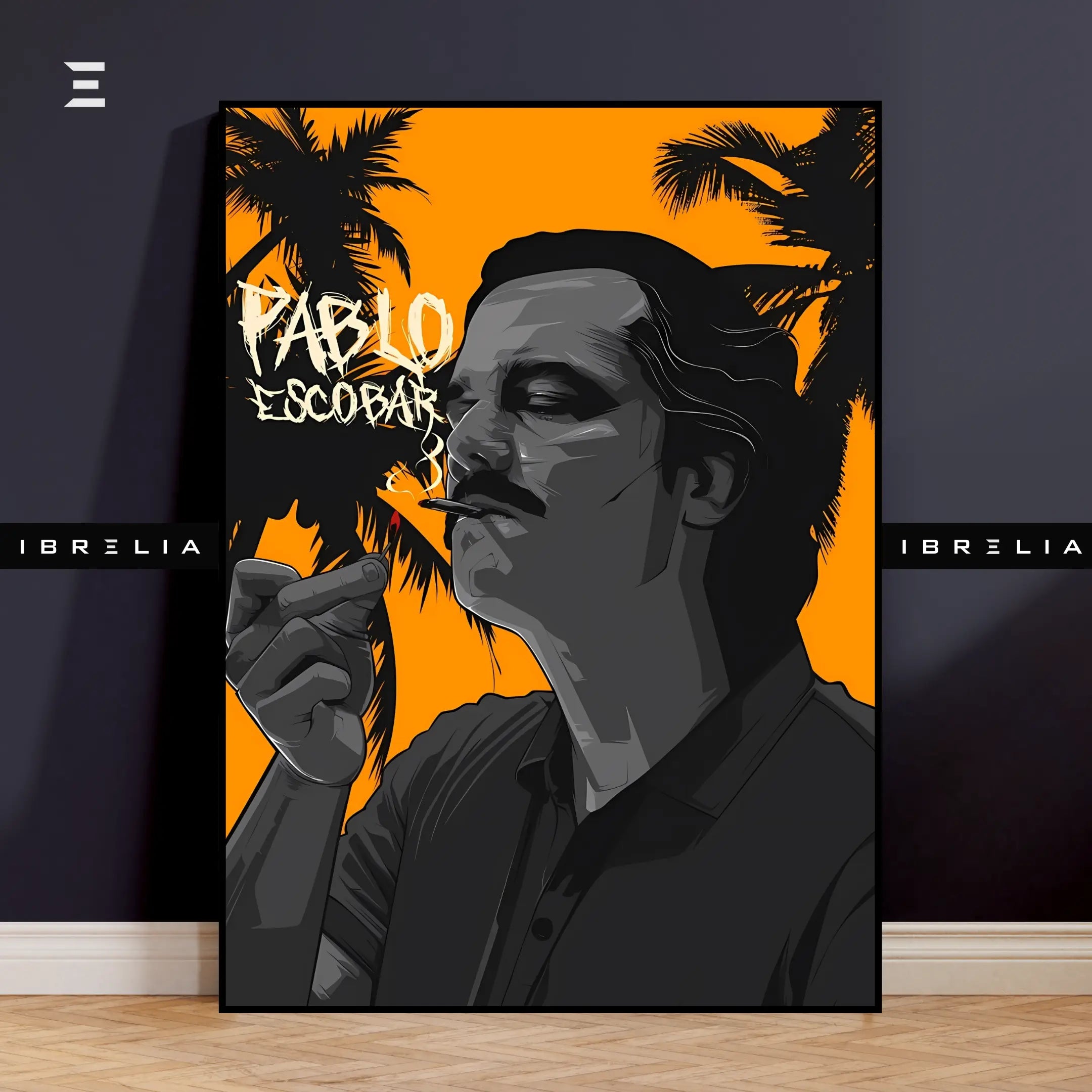 Pablo Escobar Resin Wall Art – Narcos Edition | IBRELIA IBRELIA