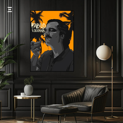Pablo Escobar Resin Wall Art – Narcos Edition | IBRELIA IBRELIA