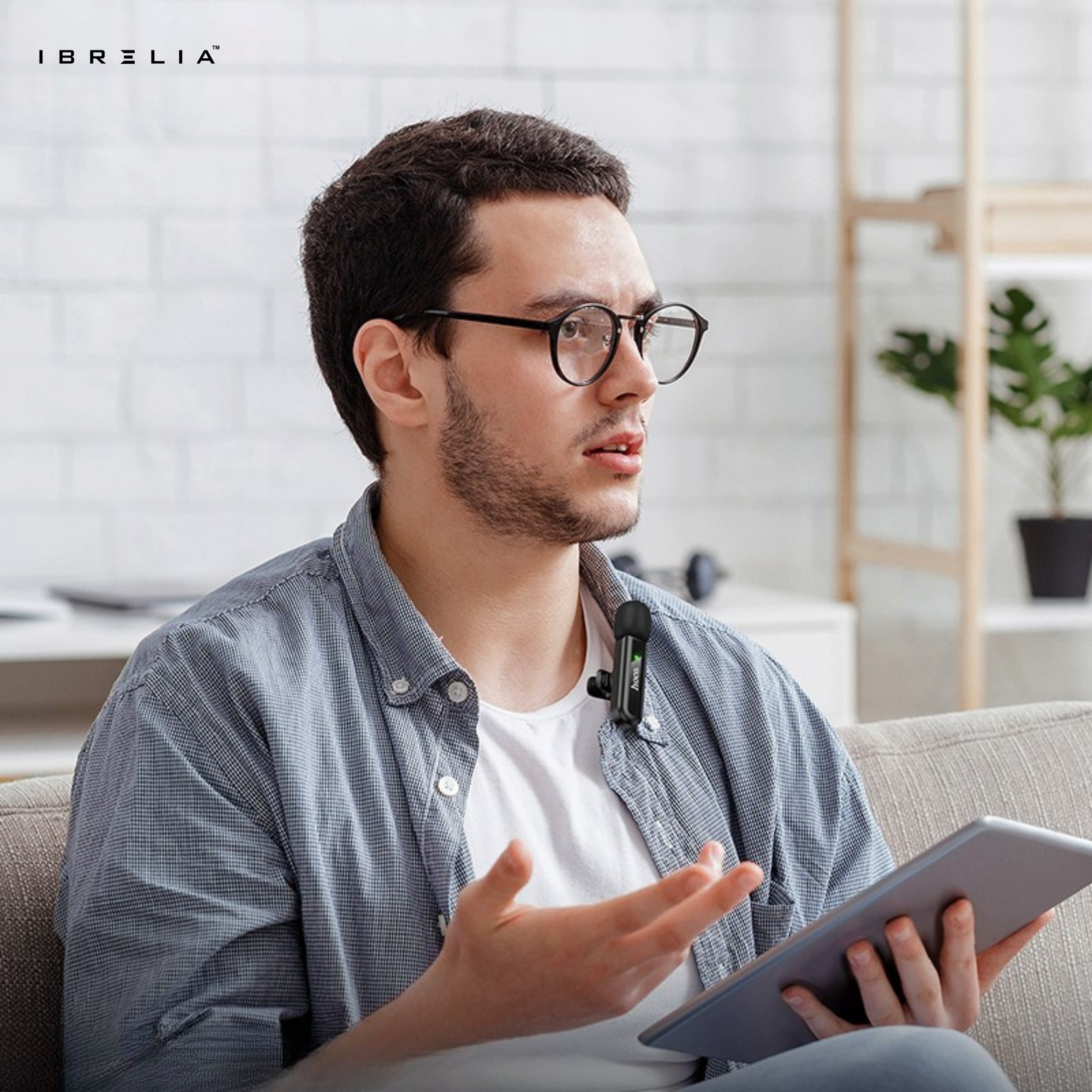 HOCO L20 Wireless Mini Digital Microphone (Lightning) | IBRELIA™