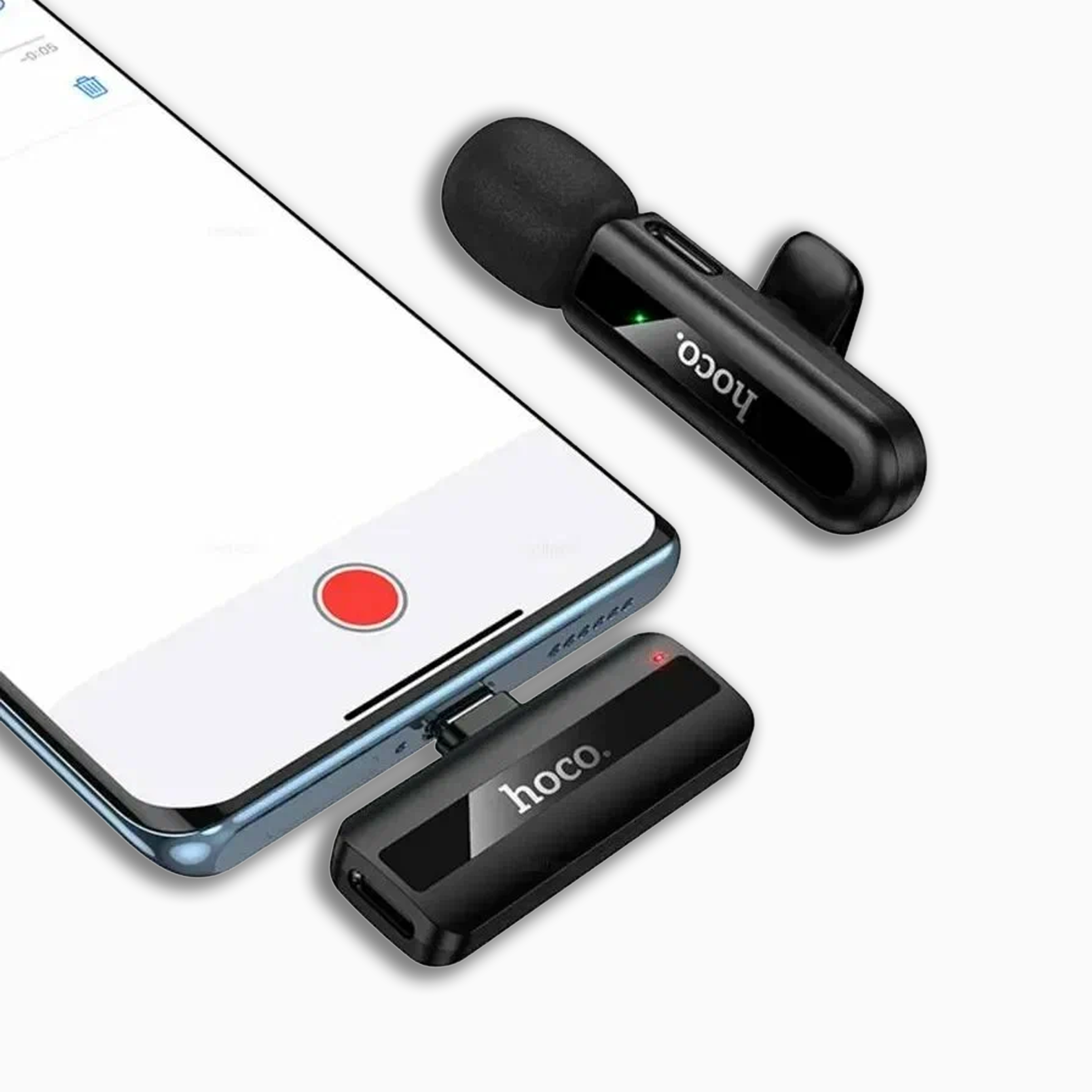 HOCO L20 Wireless Mini Digital Microphone (Type-C) | IBRELIA™