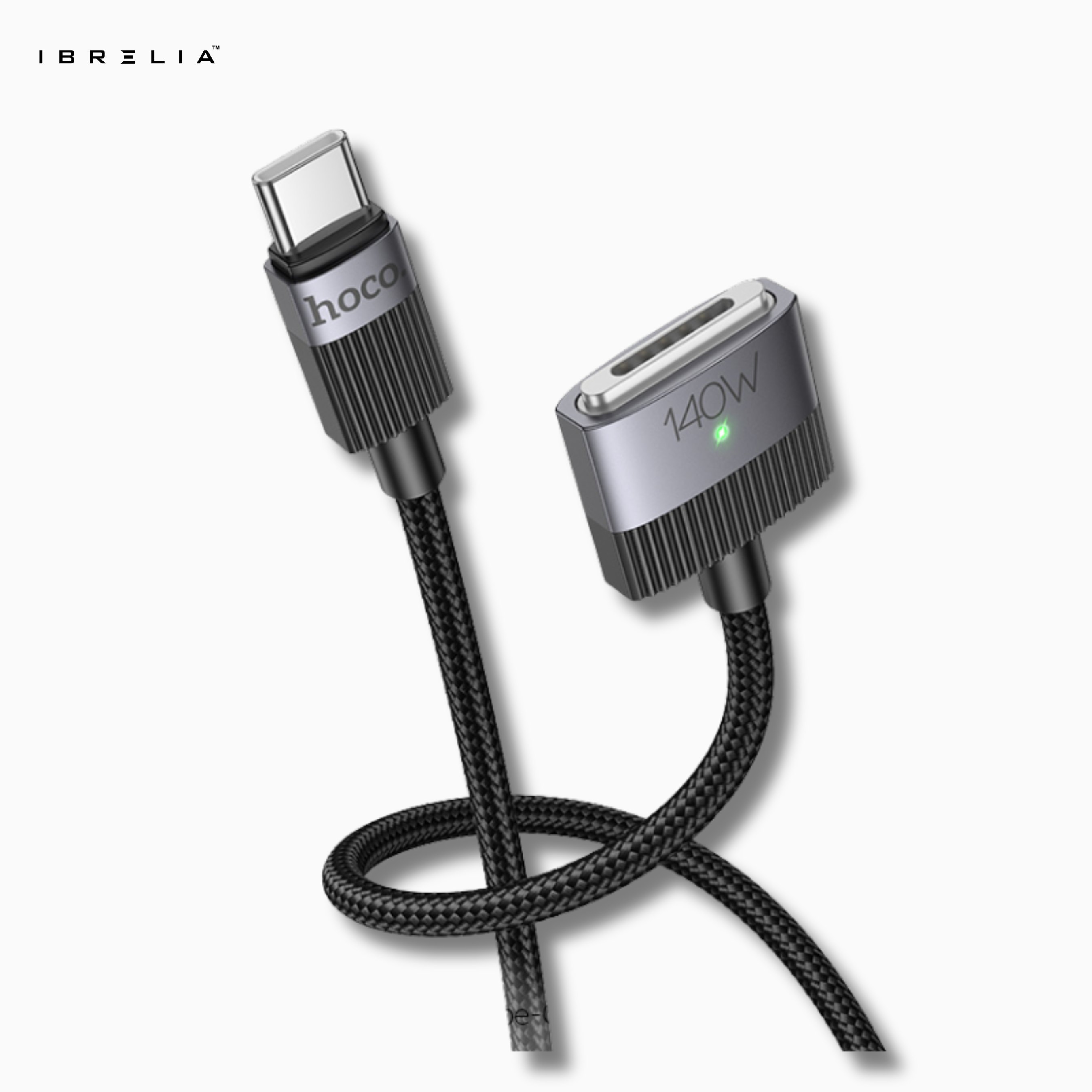 HOCO U141 Magnetic USB-C to Mag3 140W Fast Charging Cable for MacBook | IBRELIA™