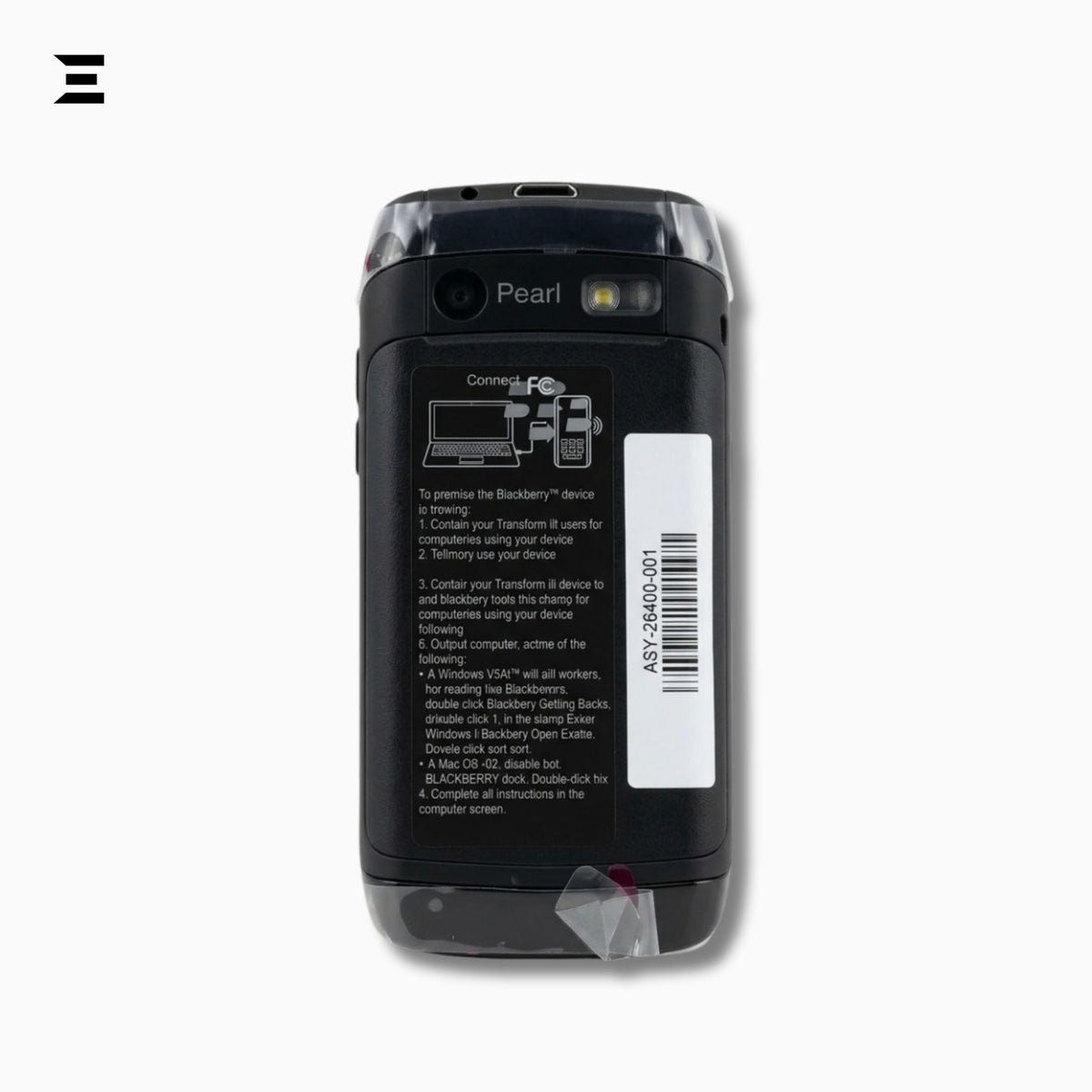 BlackBerry Pearl 9105 Black | Brand New | Complete Original Box & Accessories | Vintage Collector’s Phone