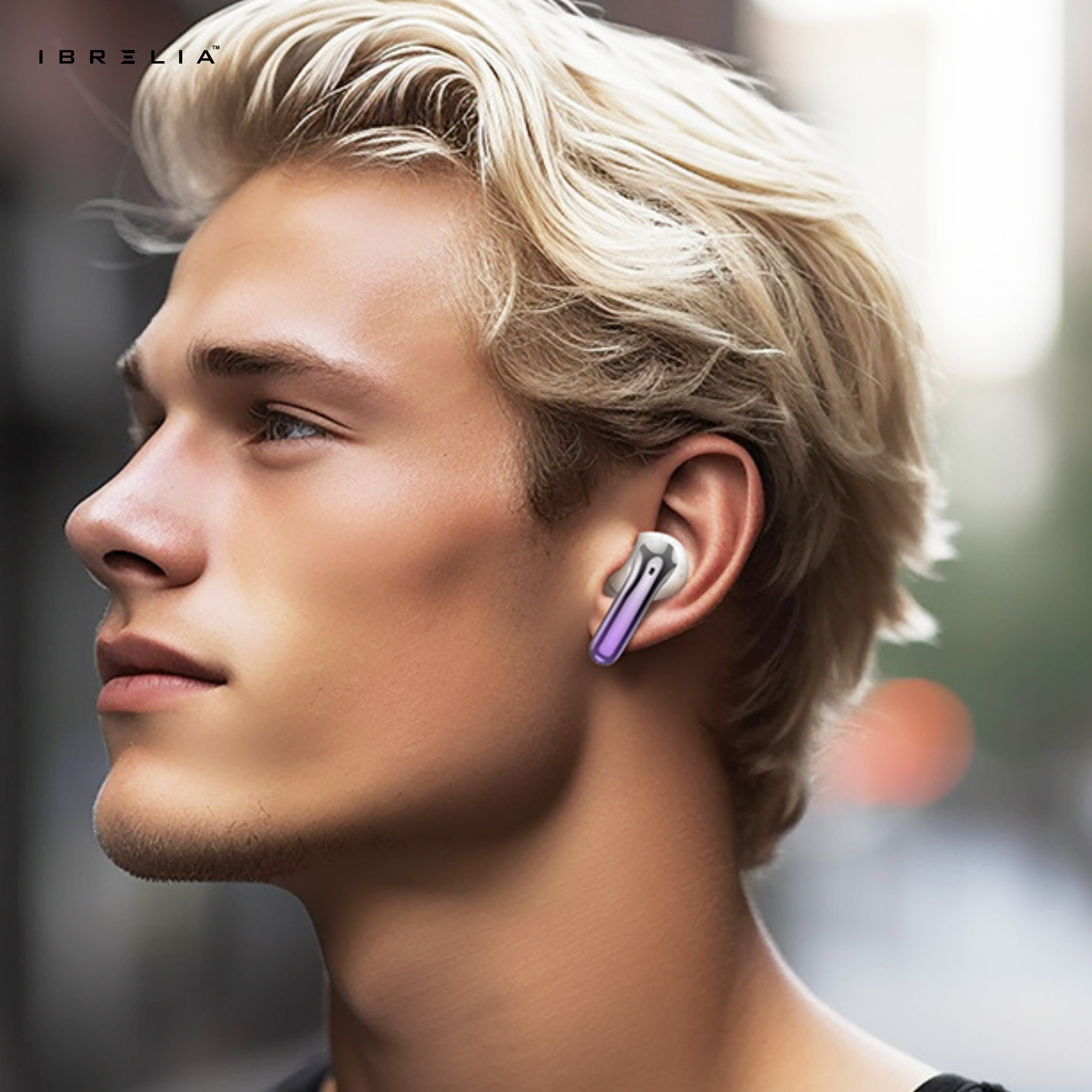 HOCO EQ16 Shine ANC+ENC Wireless BT Headset – Bluetooth 5.3 Noise Cancelling Earbuds with 7-Hour Battery | IBRELIA™