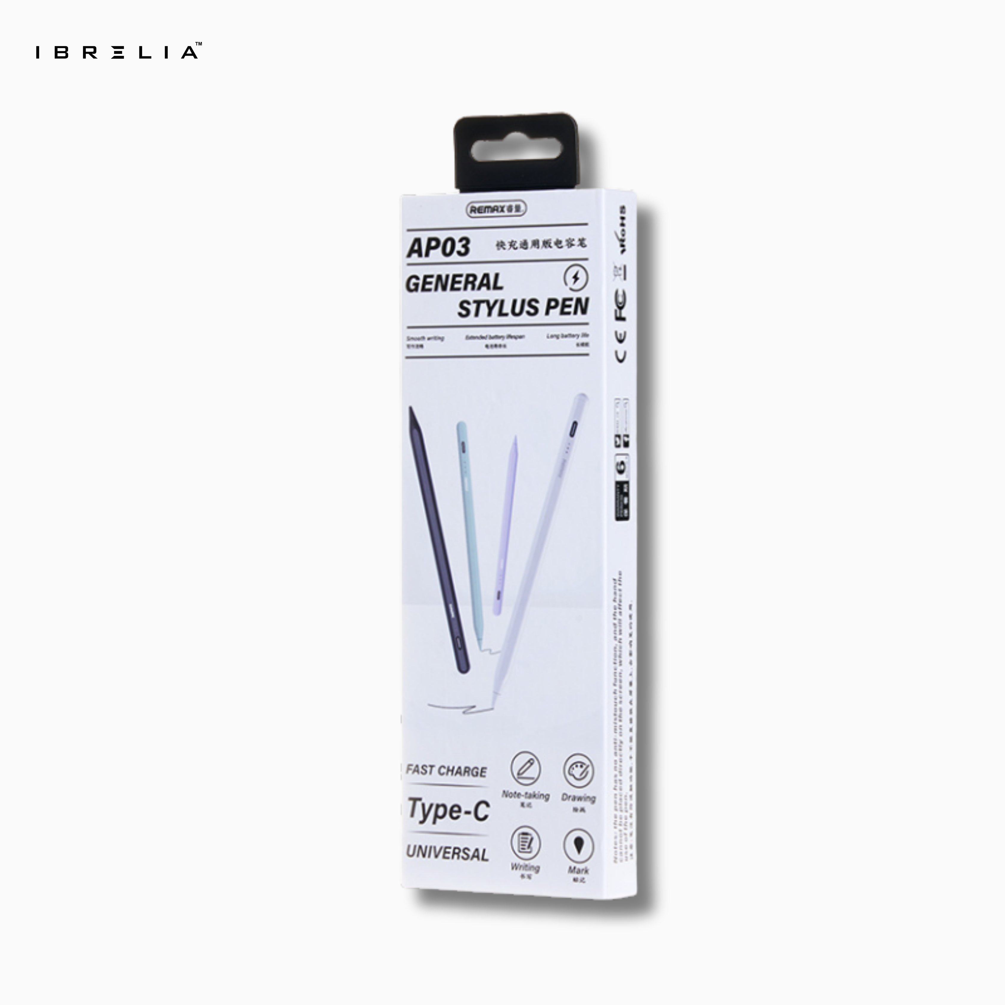 REMAX Fast Charging Stylus Pen Universal AP03 | Type-C Rechargeable | IBRELIA™