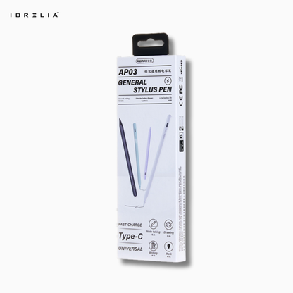 REMAX Fast Charging Stylus Pen Universal AP03 | Type-C Rechargeable | IBRELIA™