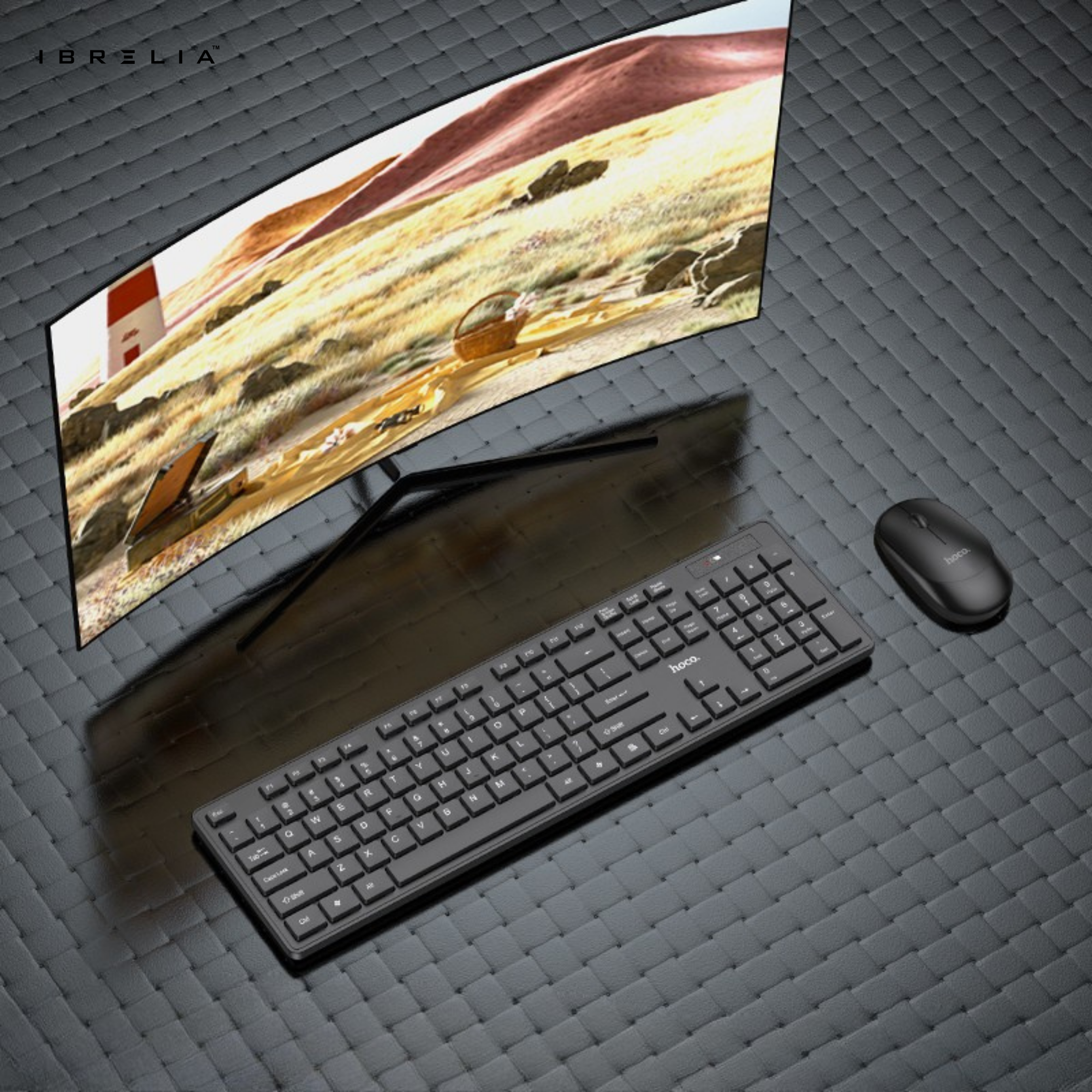 HOCO GM17 2.4G Wireless Keyboard & Mouse Combo | IBRELIA™