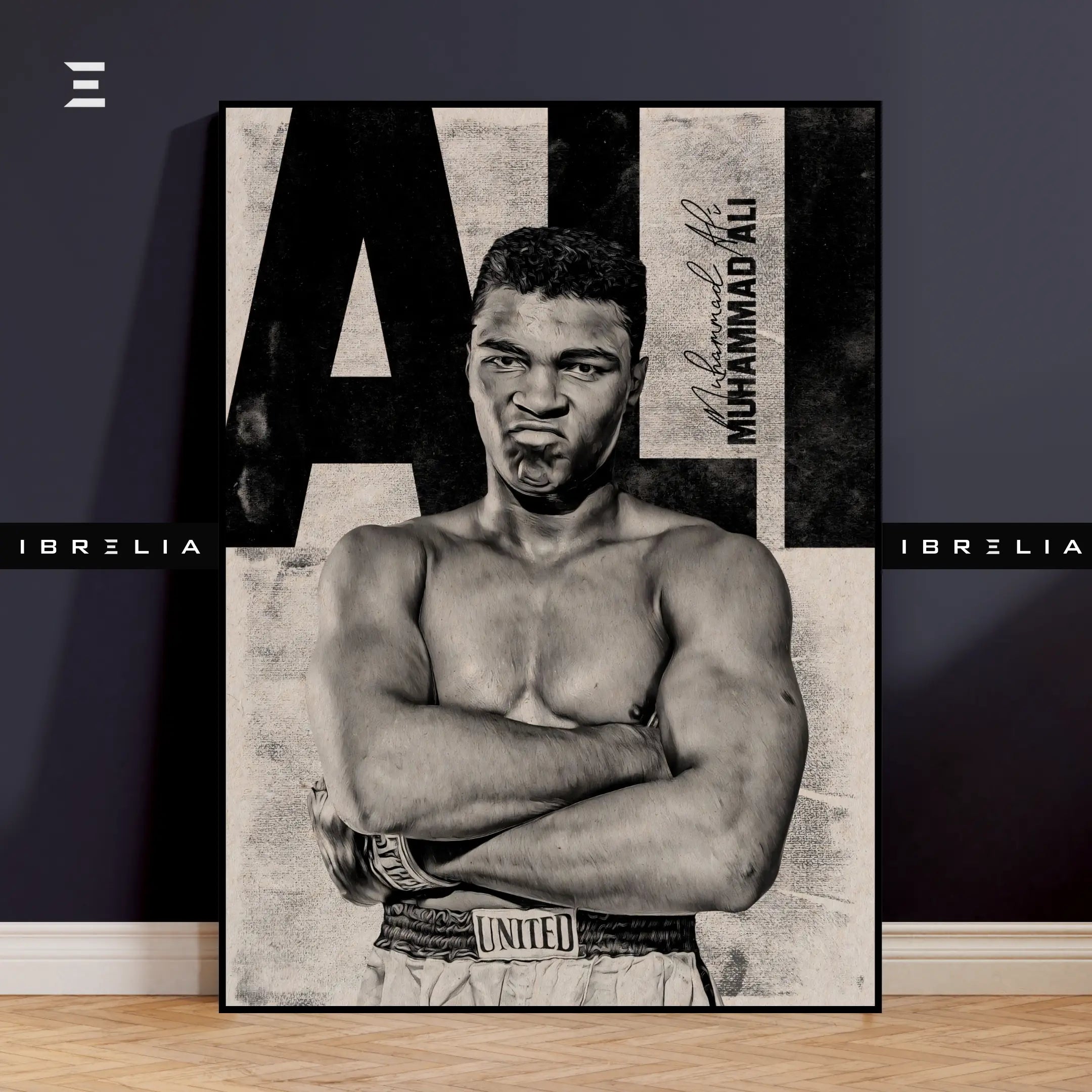 Muhammad Ali Legendary Boxer Resin Wall Art | IBRELIA IBRELIA