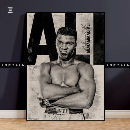 Muhammad Ali Legendary Boxer Resin Wall Art | IBRELIA IBRELIA