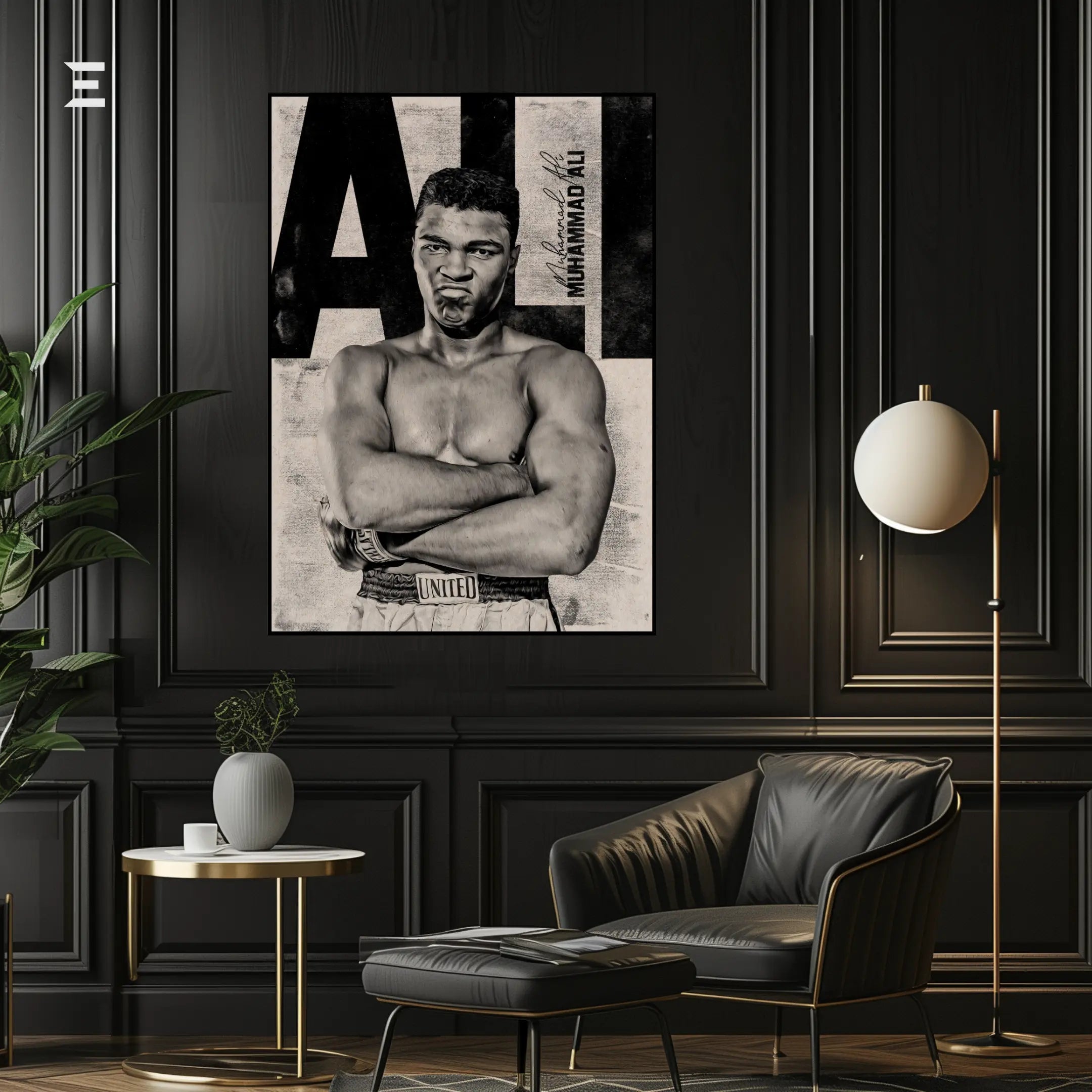 Muhammad Ali Legendary Boxer Resin Wall Art | IBRELIA IBRELIA