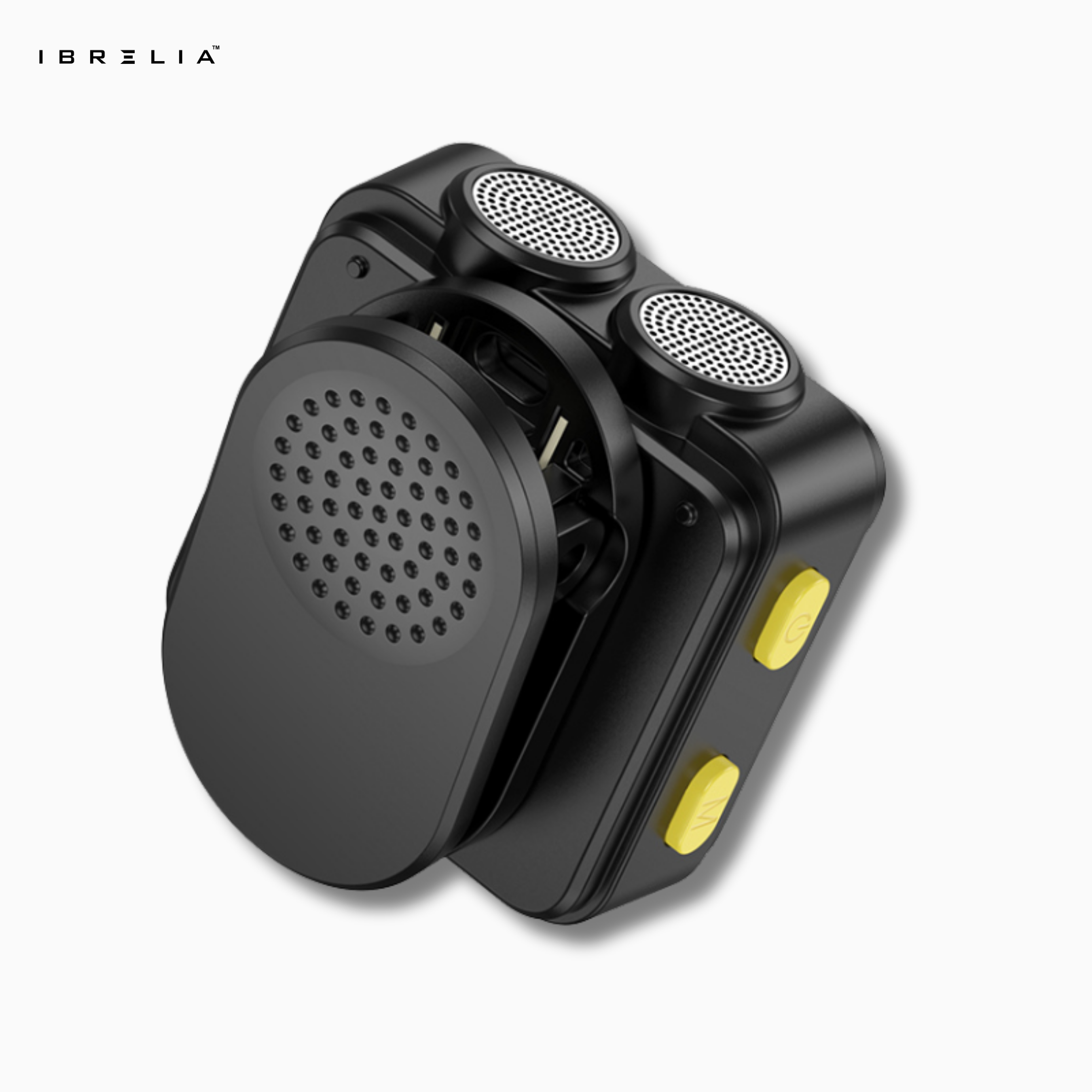 HOCO L17 Dual-Mic Magnetic Wireless Digital Microphone (Type-C + Lightning Adapter) | IBRELIA™