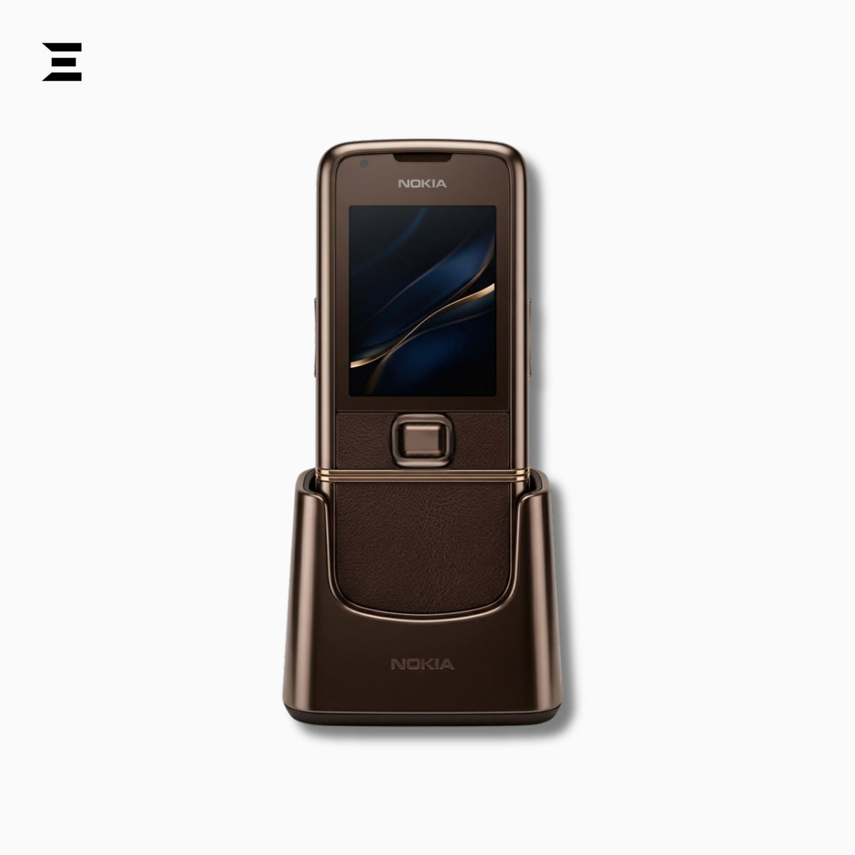 Nokia 8800 Sapphire Arte Brown | Pre-Owned | Original Luxury Slider Phone | With Charging Dock & Charger