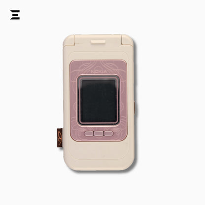 Nokia 7390 Pink & Cream (Brand New – Only Phone) | Original Nokia Flip Fashion Phone | Rare Collector's Edition
