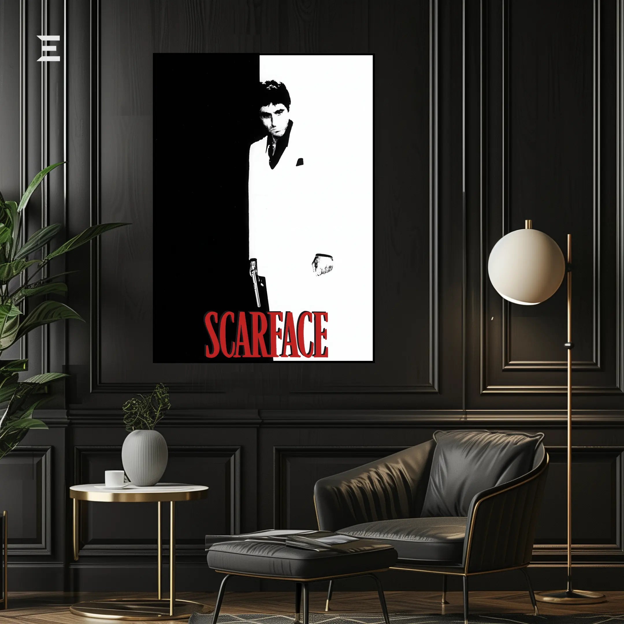 Scarface Tony Montana Resin Wall Art | IBRELIA IBRELIA