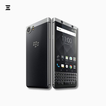 BlackBerry KEYone Silver | Pre-Owned | Original BlackBerry Android Smartphone | Phone Only – No Accessories