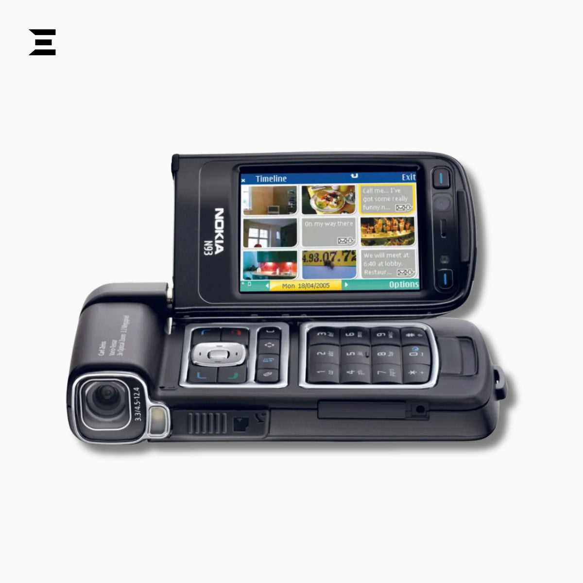 Nokia N93 | Brand New | Original Nokia Nseries Rotating Multimedia Phone | Complete Box & Accessories