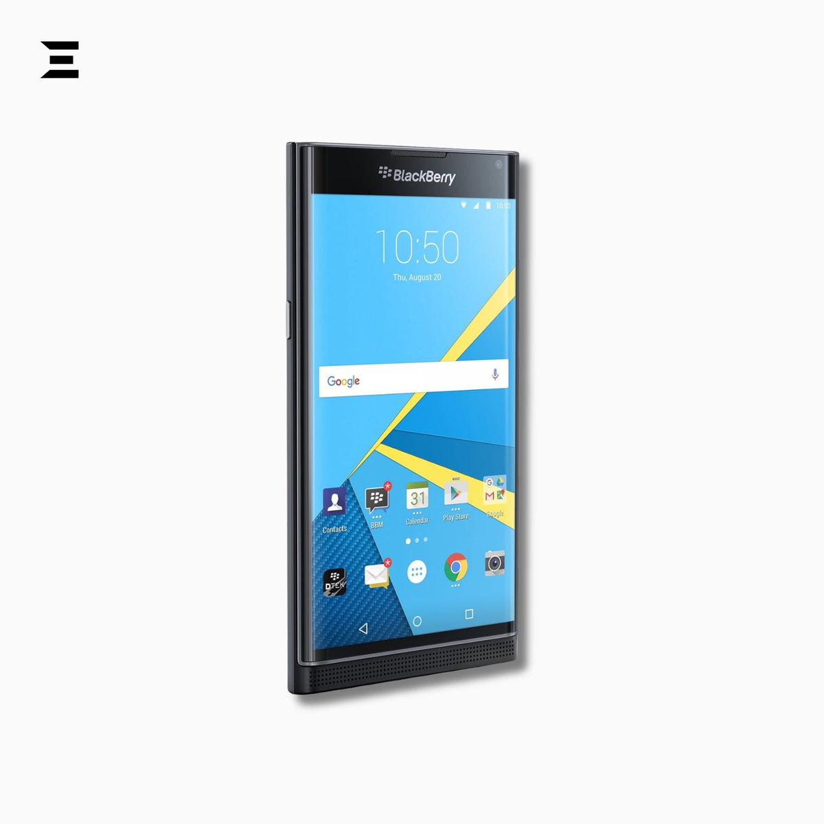 BlackBerry Priv Black | Pre-Owned | Original Android Slider Smartphone | Phone Only – No Accessories