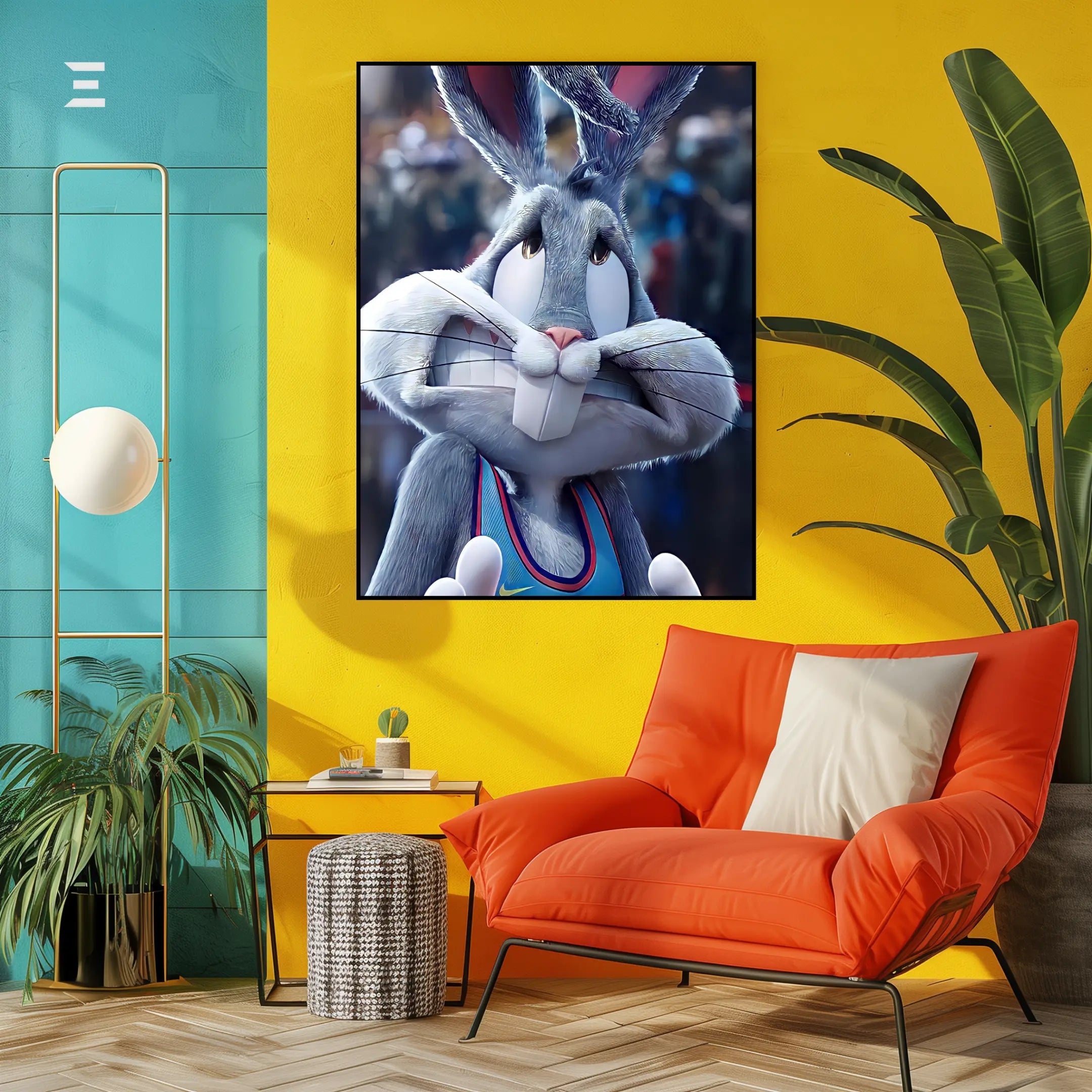 Bugs Bunny Space Jam Resin Wall Art | IBRELIA IBRELIA