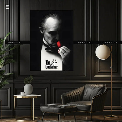 Premium Resin Coated Wall Art – The Godfather Vito Corleone Frame | IBRELIA Pakistan IBRELIA