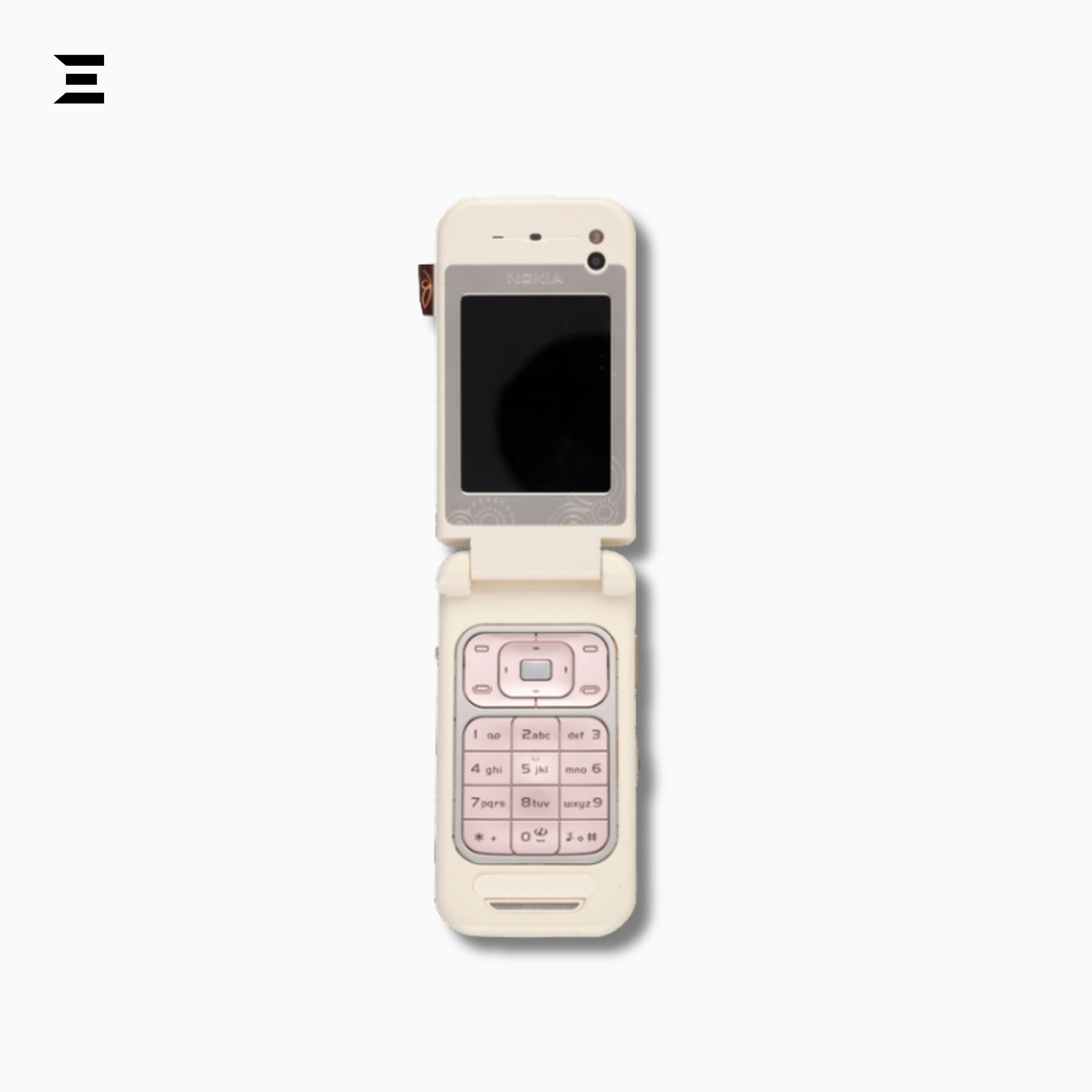 Nokia 7390 Pink & Cream (Brand New – Only Phone) | Original Nokia Flip Fashion Phone | Rare Collector's Edition