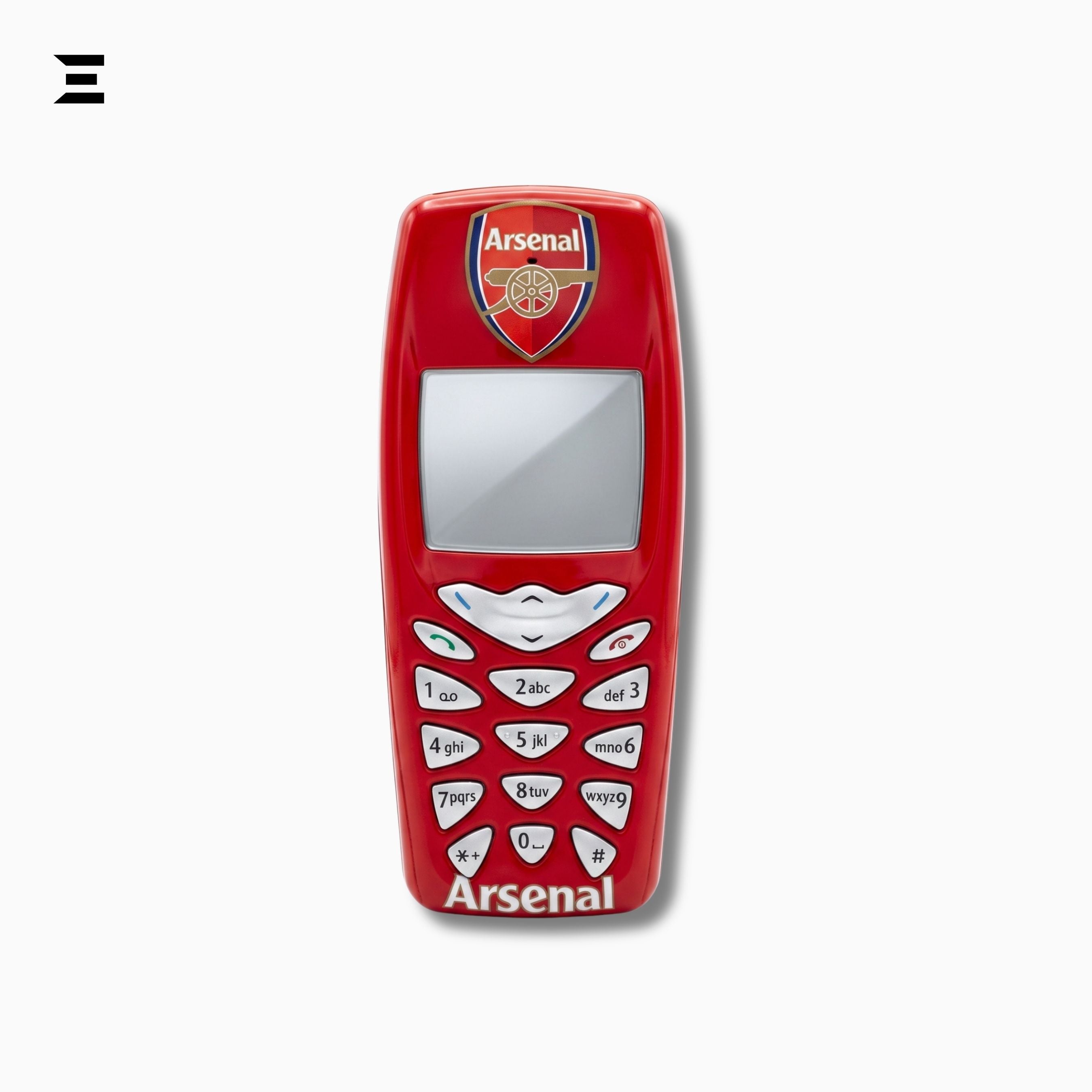 Nokia 3330 Arsenal FC Edition | Pre-Owned | Rare Red Arsenal Football Club Collector Phone | Phone Only