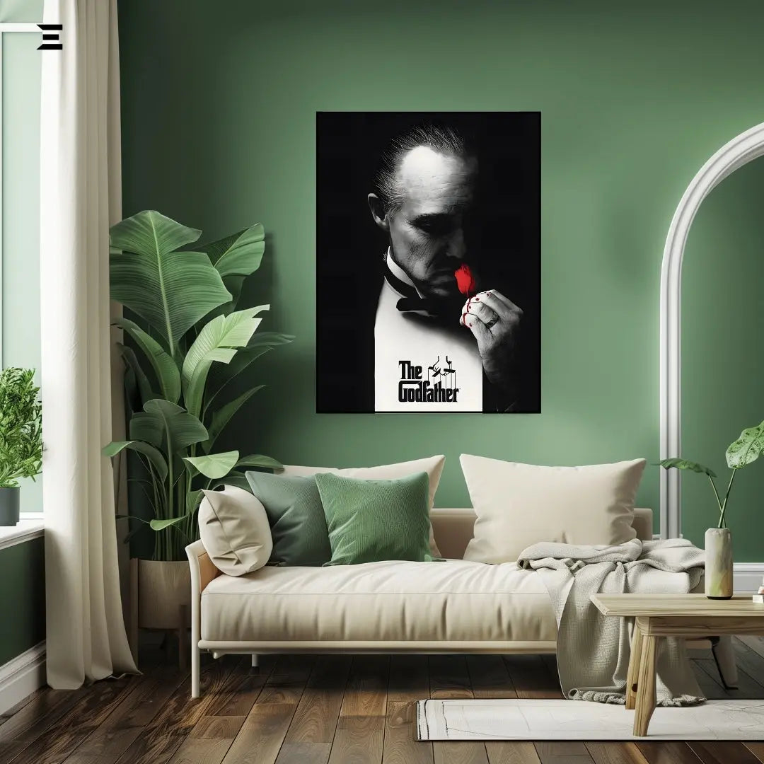 Premium Resin Coated Wall Art – The Godfather Vito Corleone Frame | IBRELIA Pakistan IBRELIA