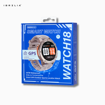 REMAX Intelligent GPS Outdoor Sports Positioning Watch WATCH18 | 5ATM Waterproof | Dual-Frequency GPS | IBRELIA™