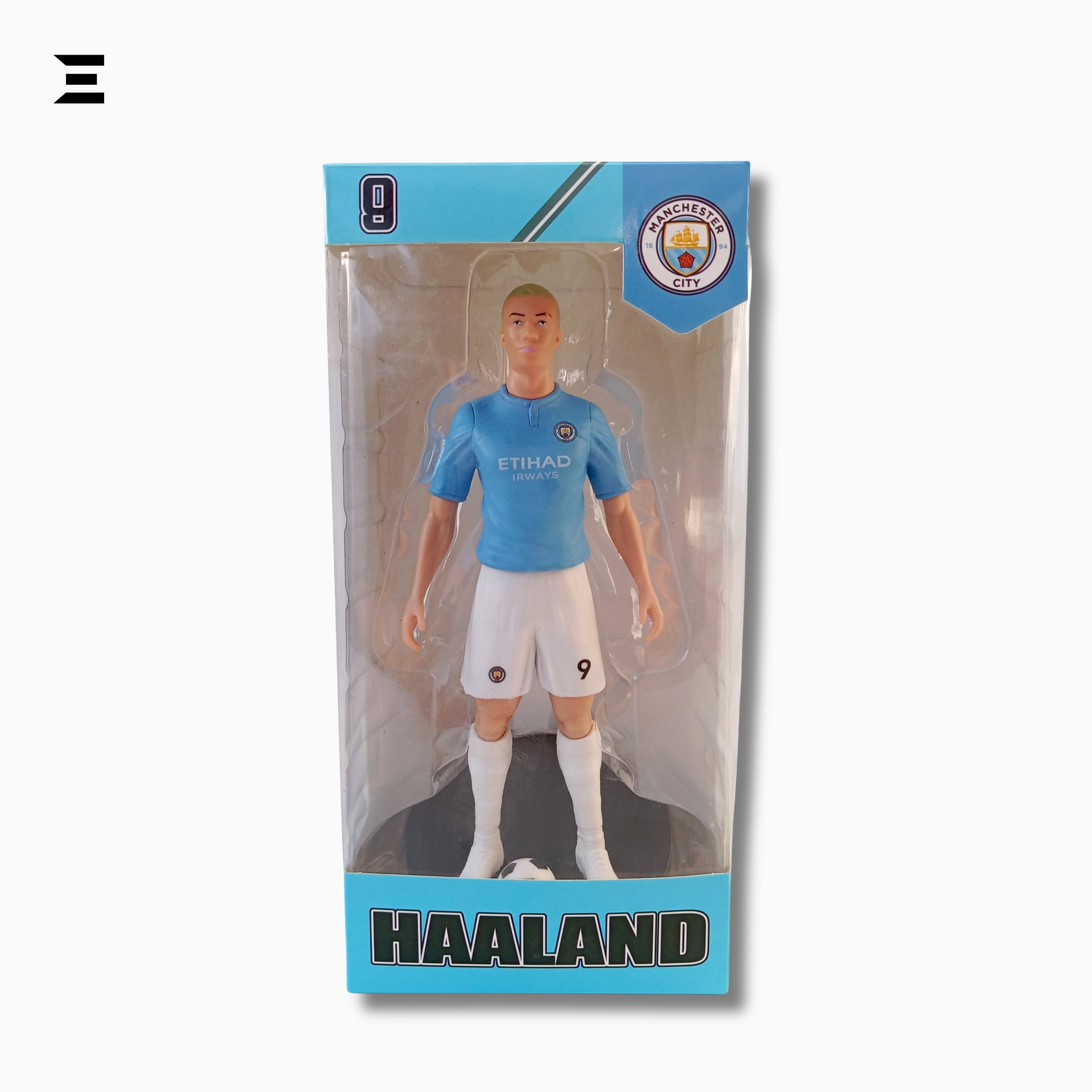 Erling Haaland #9 Manchester City Collectible Football Figure – 8 Inch Sports Figurine | IBRELIA™ IBRELIA