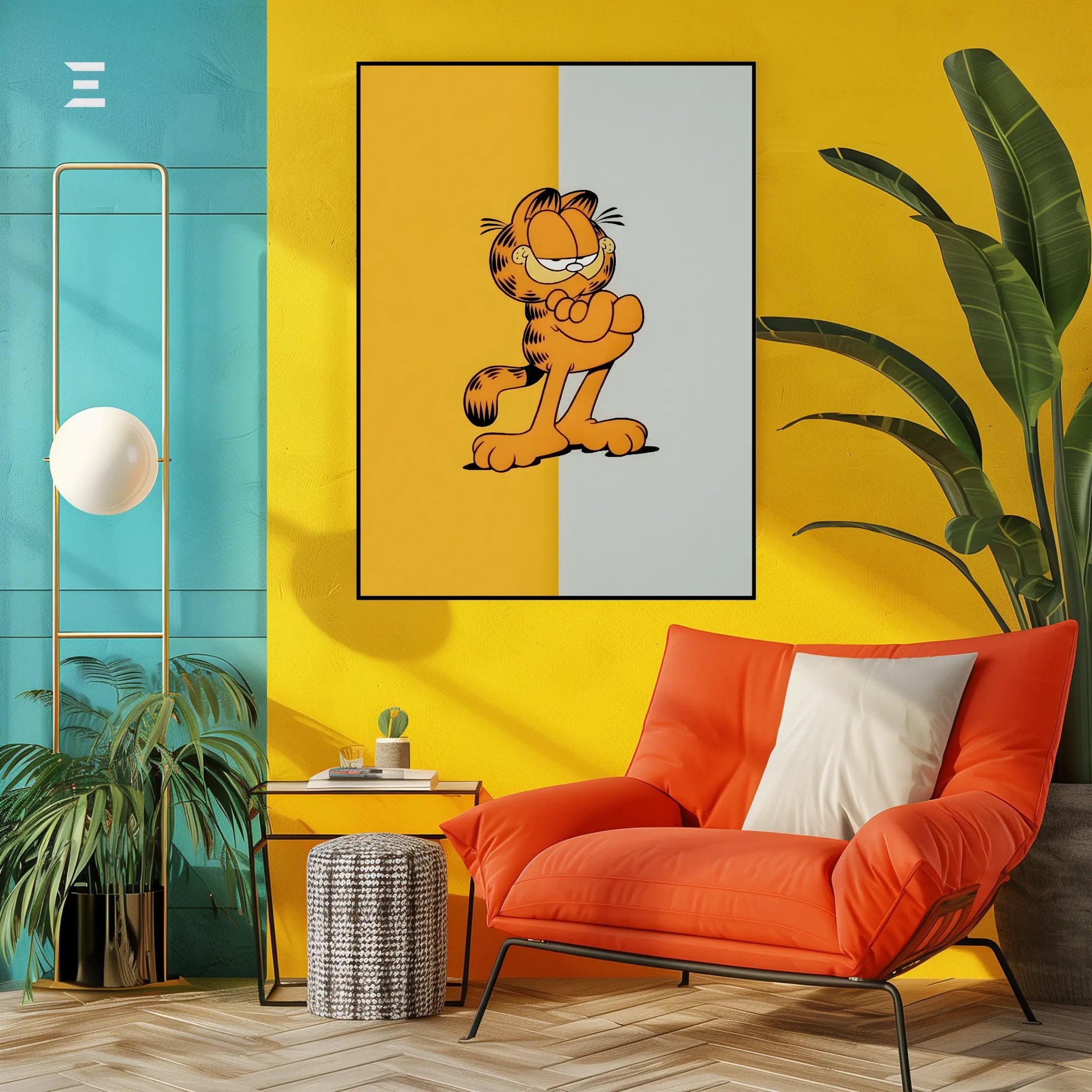 Garfield Classic Pop Art Resin Wall Art | IBRELIA IBRELIA