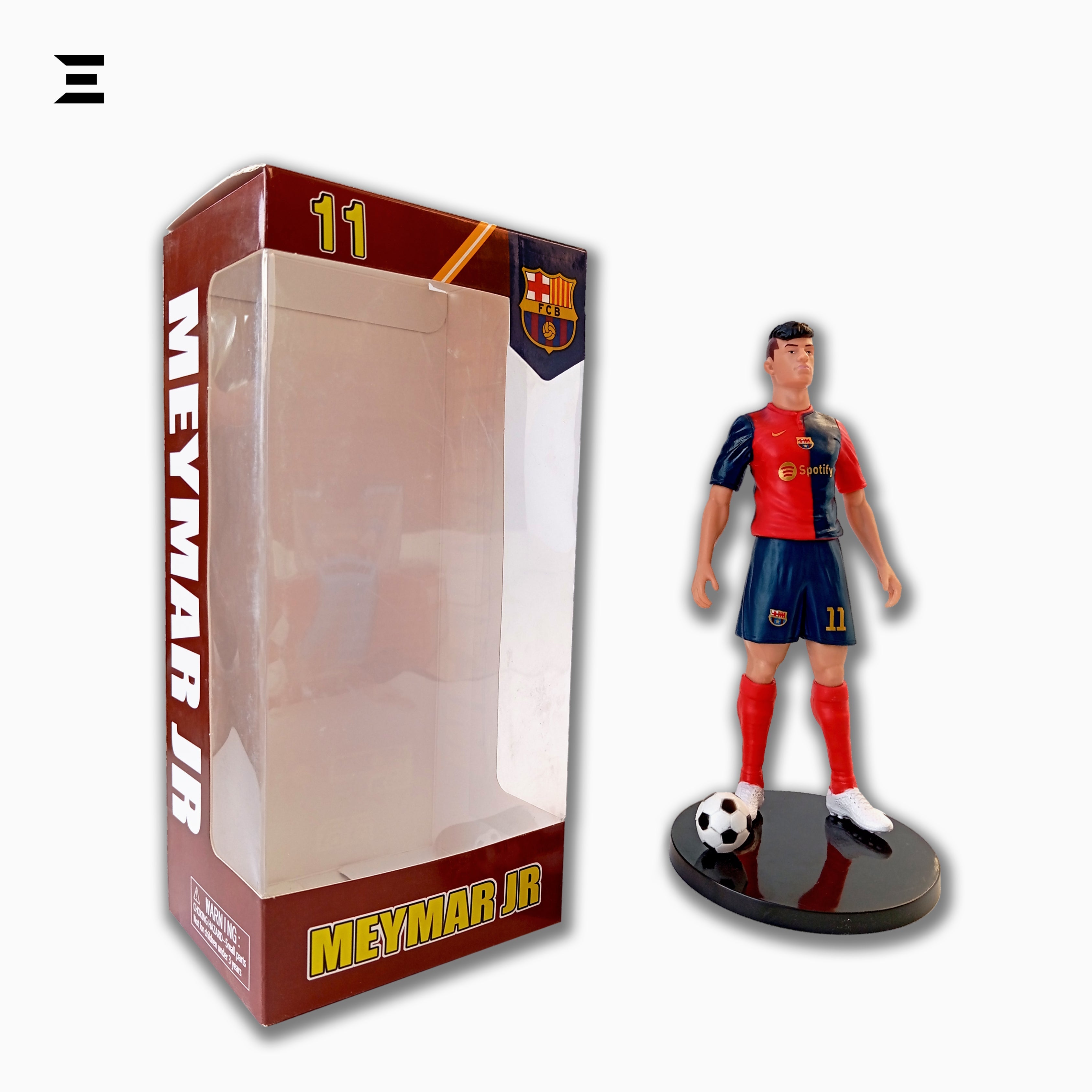 Neymar Jr #11 FC Barcelona Collectible Football Figure – 8 Inch Sports Figurine | IBRELIA™ IBRELIA