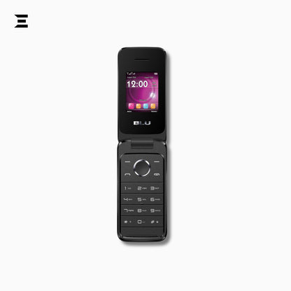 BLU Diva Flex T370 Gold | Brand New | Complete Original Box & Accessories | Classic Flip Phone