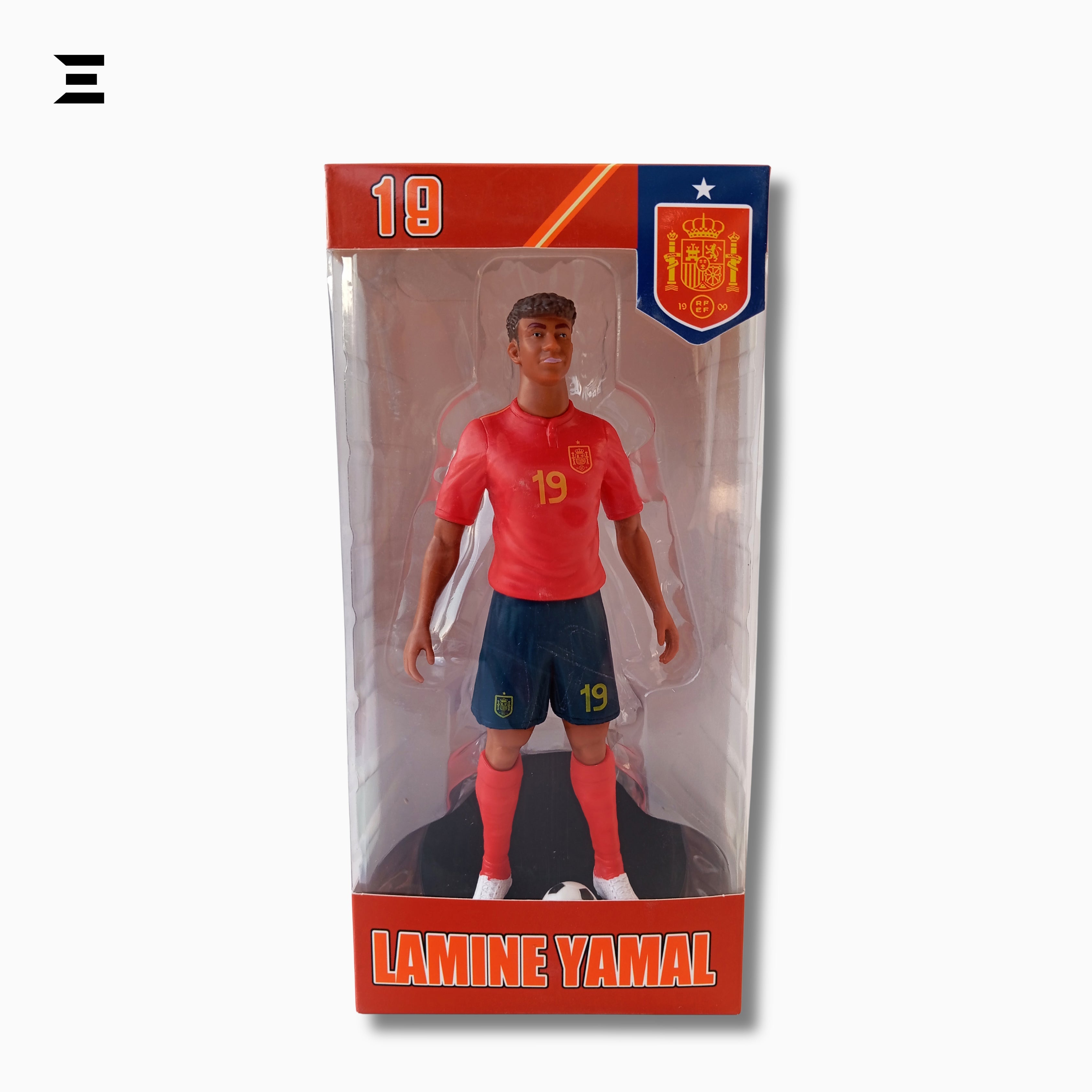 Lamine Yamal #19 Spain National Team Collectible Football Figure – 8 Inch Sports Figurine | IBRELIA™ IBRELIA