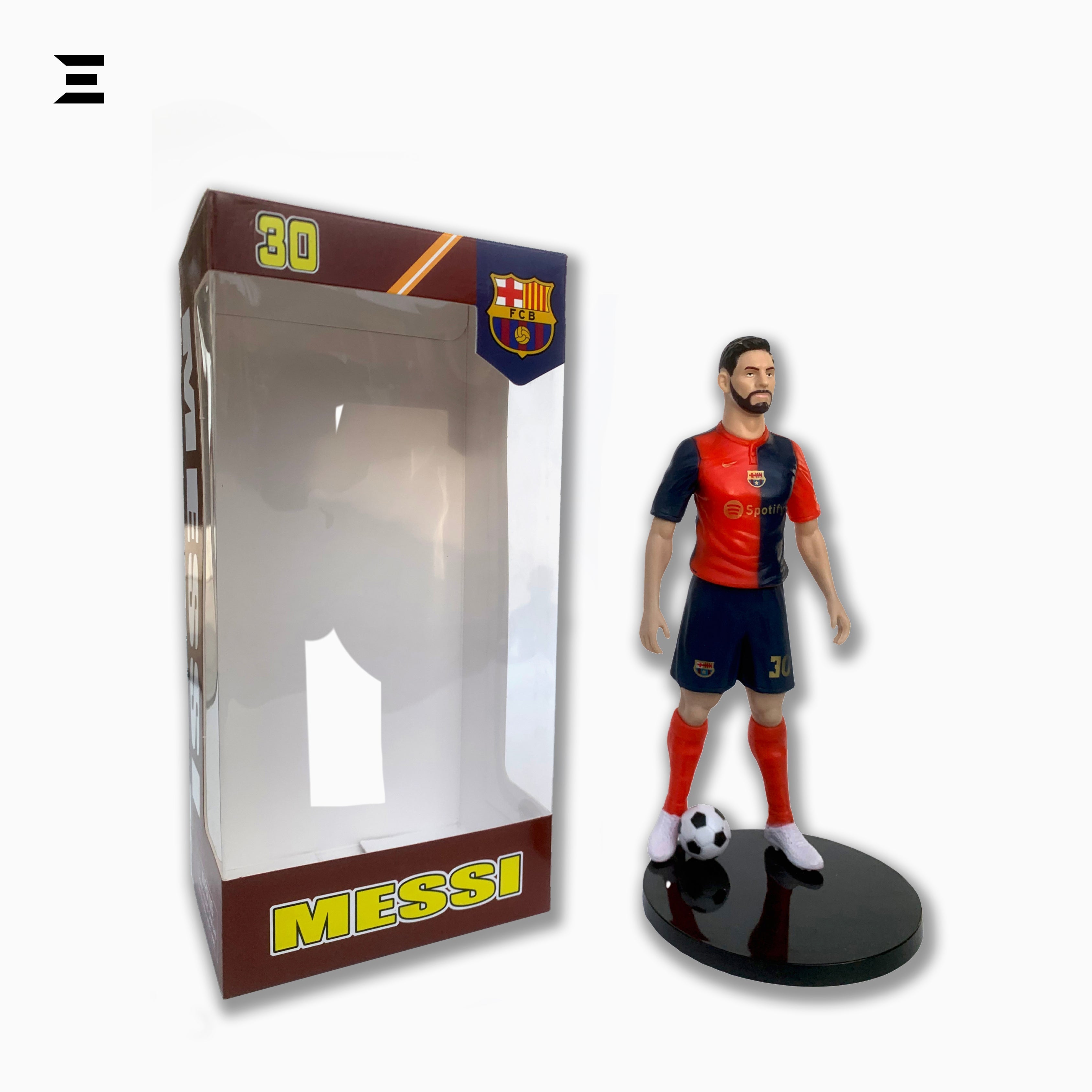 Lionel Messi #30 FC Barcelona Collectible Football Figure – 8 Inch Sports Figurine | IBRELIA™ IBRELIA
