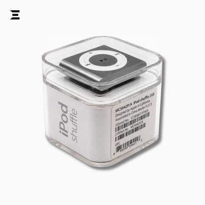 Apple iPod Shuffle 4th Generation 2GB Silver (Brand New & Factory Sealed) | Original Apple MP3 Player | Collector's Edition