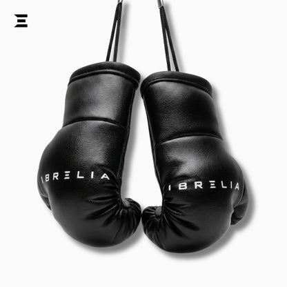 IBRELIA™ Mini Boxing Gloves Hanging Decor – Premium PU Leather Car & Room Accessory IBRELIA