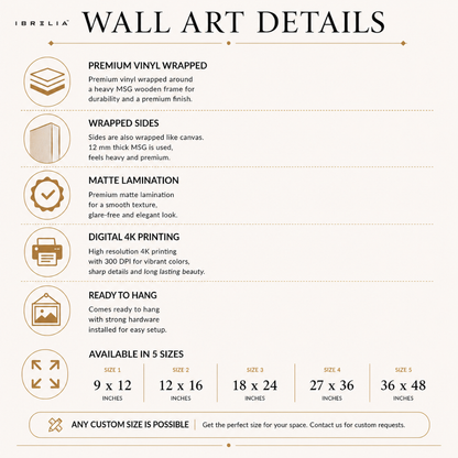 Custom Wall Art – Add Your Own Design | Personalized 4K Ultra Wrap Frame Wall Art in Pakistan | IBRELIA™