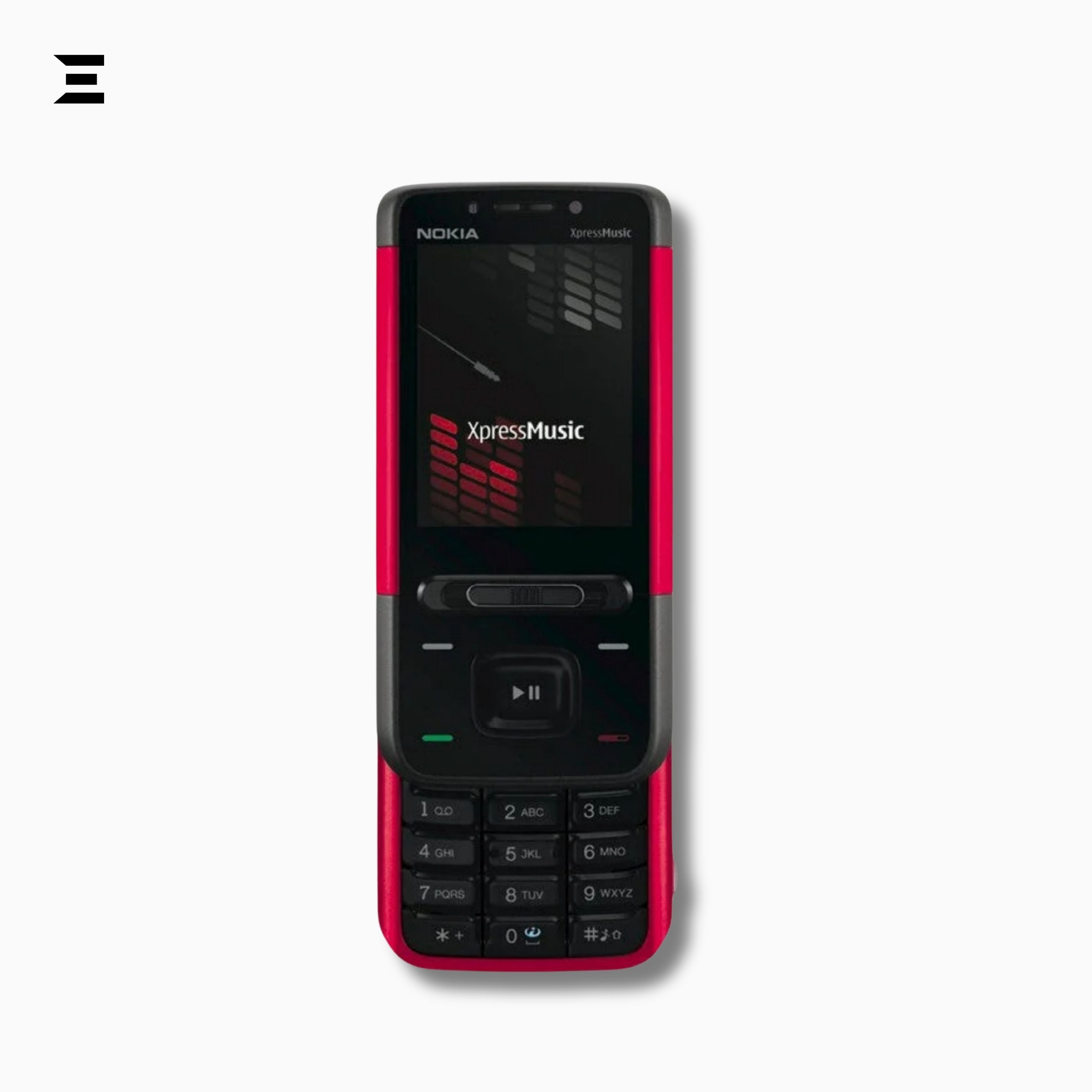 Nokia 5610 XpressMusic Black & Red (Brand New – Only Phone) | Original Nokia Music Slider Phone | Rare Collector's Edition