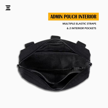 IBRELIA™ BlackOps Tactical Admin Pouch – Premium 1000D MOLLE EDC Organizer IBRELIA