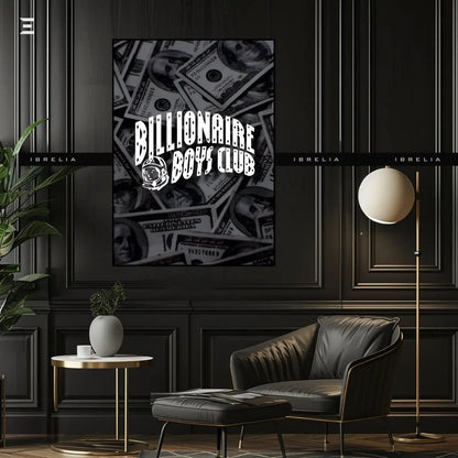 Premium Resin Coated Wall Art – Billionaire Boys Club Dollar Frame | IBRELIA Pakistan IBRELIA