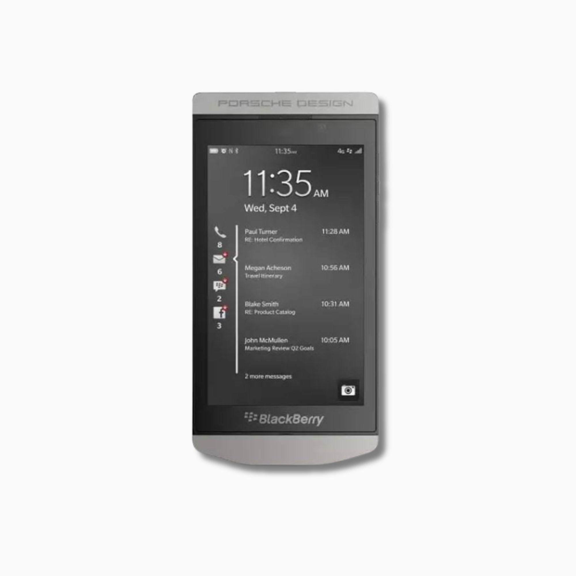 BlackBerry Porsche Design P’9982 – Brand New Collector’s Set with Original Box & Accessories