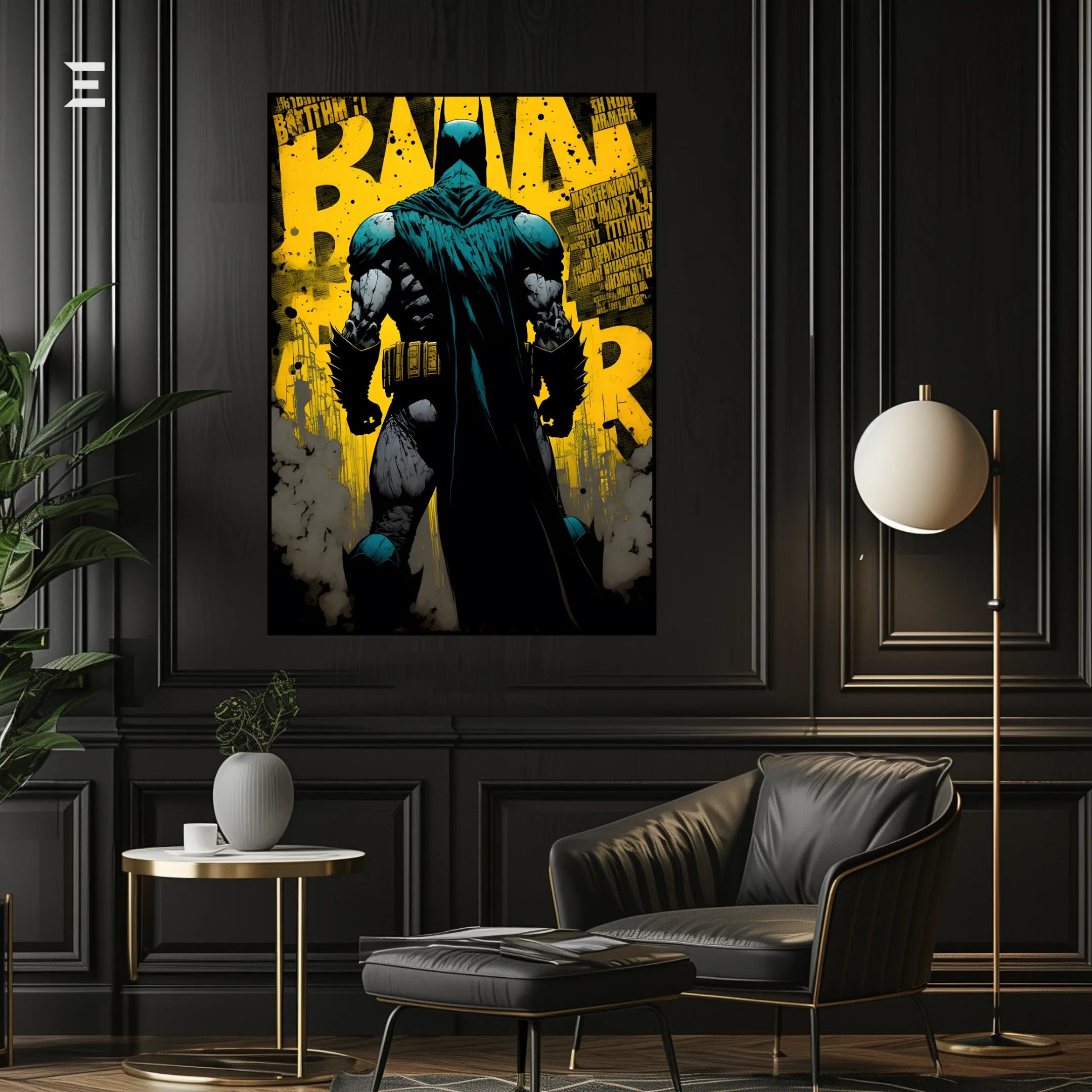 Batman Dark Knight Resin Wall Art | IBRELIA IBRELIA