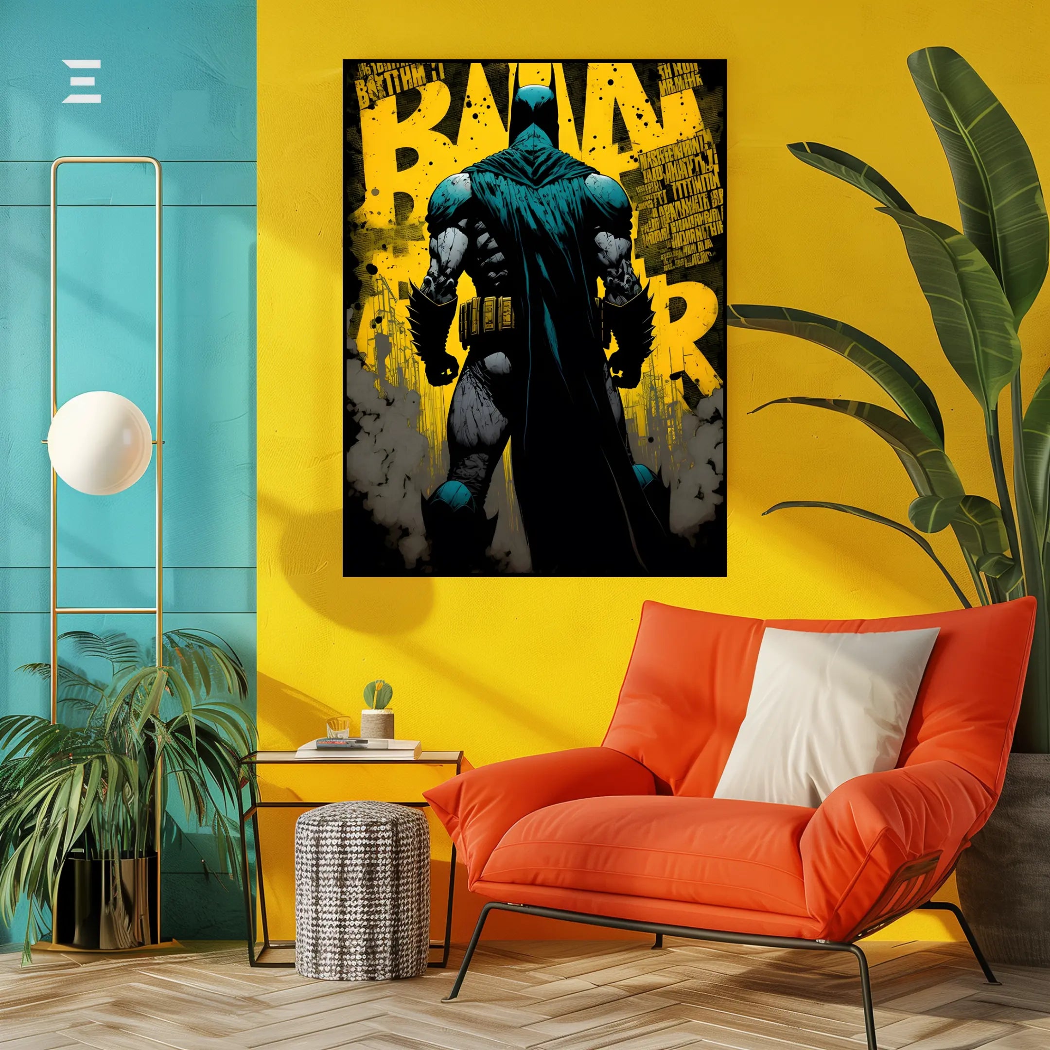 Batman Dark Knight Resin Wall Art | IBRELIA IBRELIA